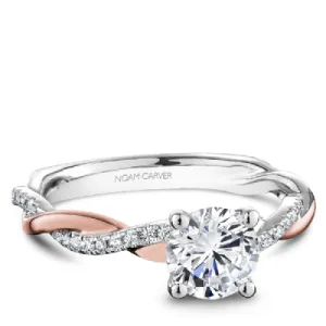 0.17ctw Round Engagement Ring