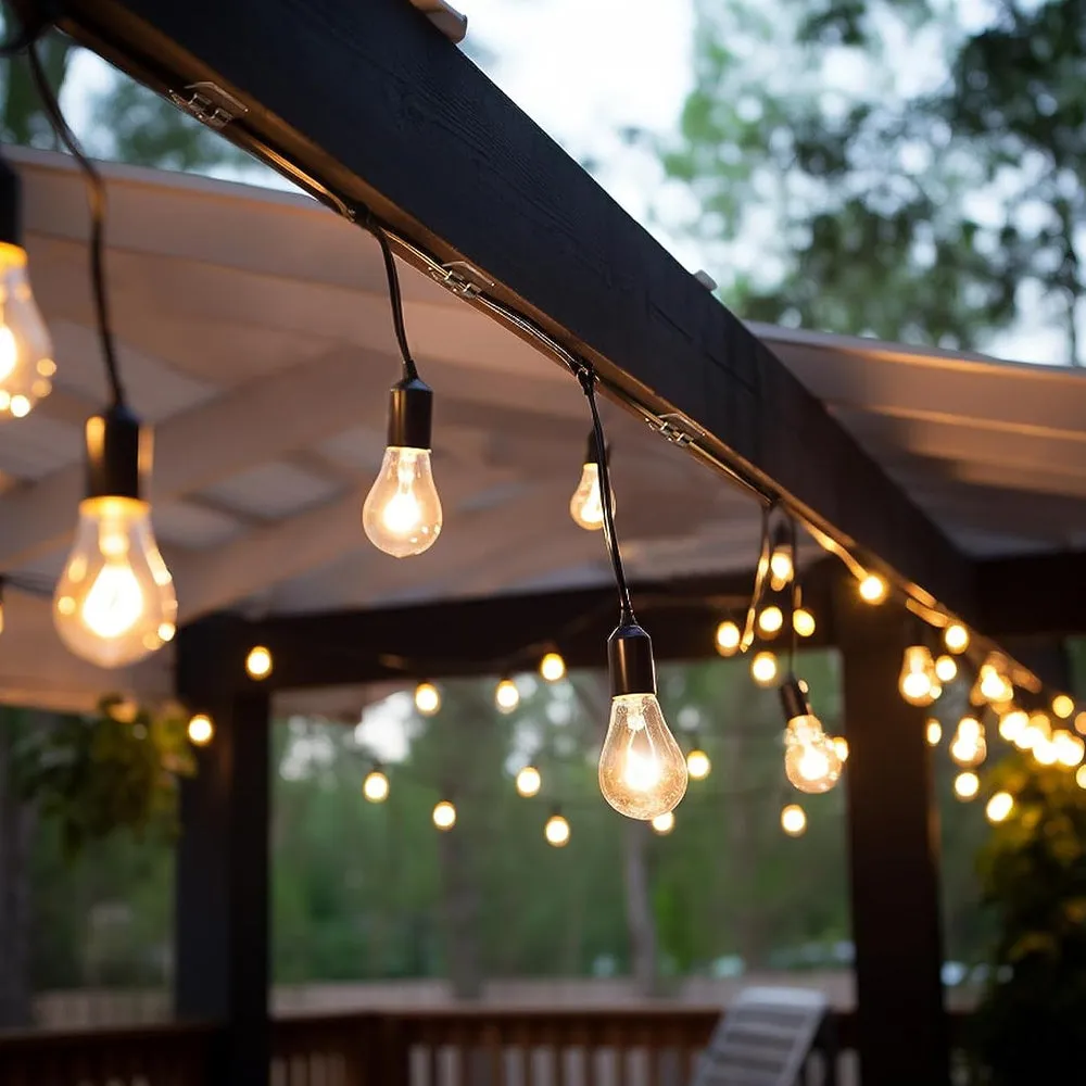 10Pcs Self-Adhesive Hooks for String Lights Clips Indoor Outdoor Cable Clips Holders Cord Organizer