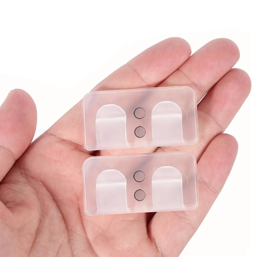10Pcs Self-Adhesive Hooks for String Lights Clips Indoor Outdoor Cable Clips Holders Cord Organizer