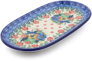 10" Sugar and Creamer Tray - Splendid Dragonfly