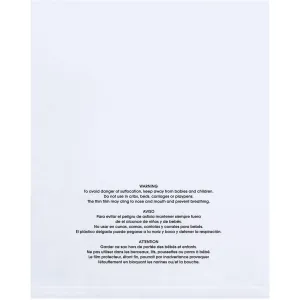 15 x 18" - 2 Mil (100 Pack) Flat Suffocation Warning Poly Bags