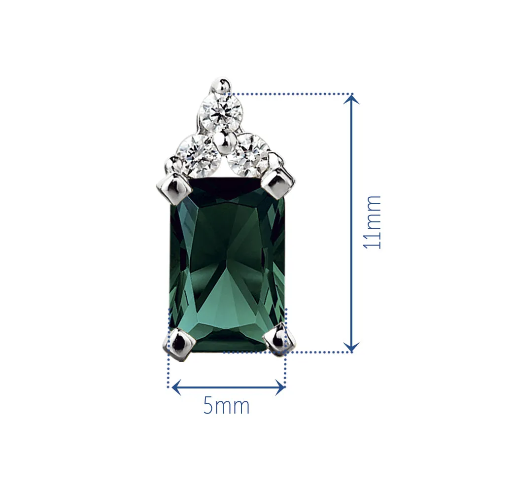 2.3 ct. t.w. Emerald Inspiration Earrings