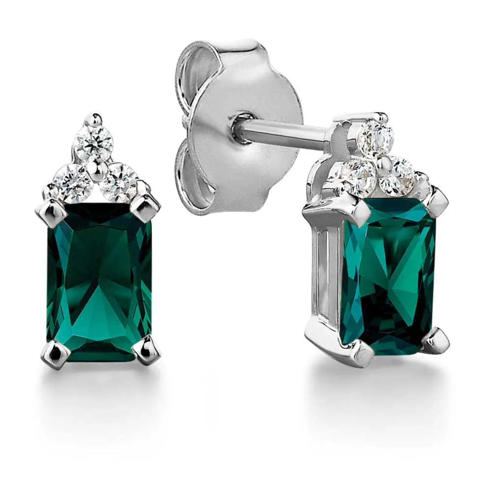 2.3 ct. t.w. Emerald Inspiration Earrings