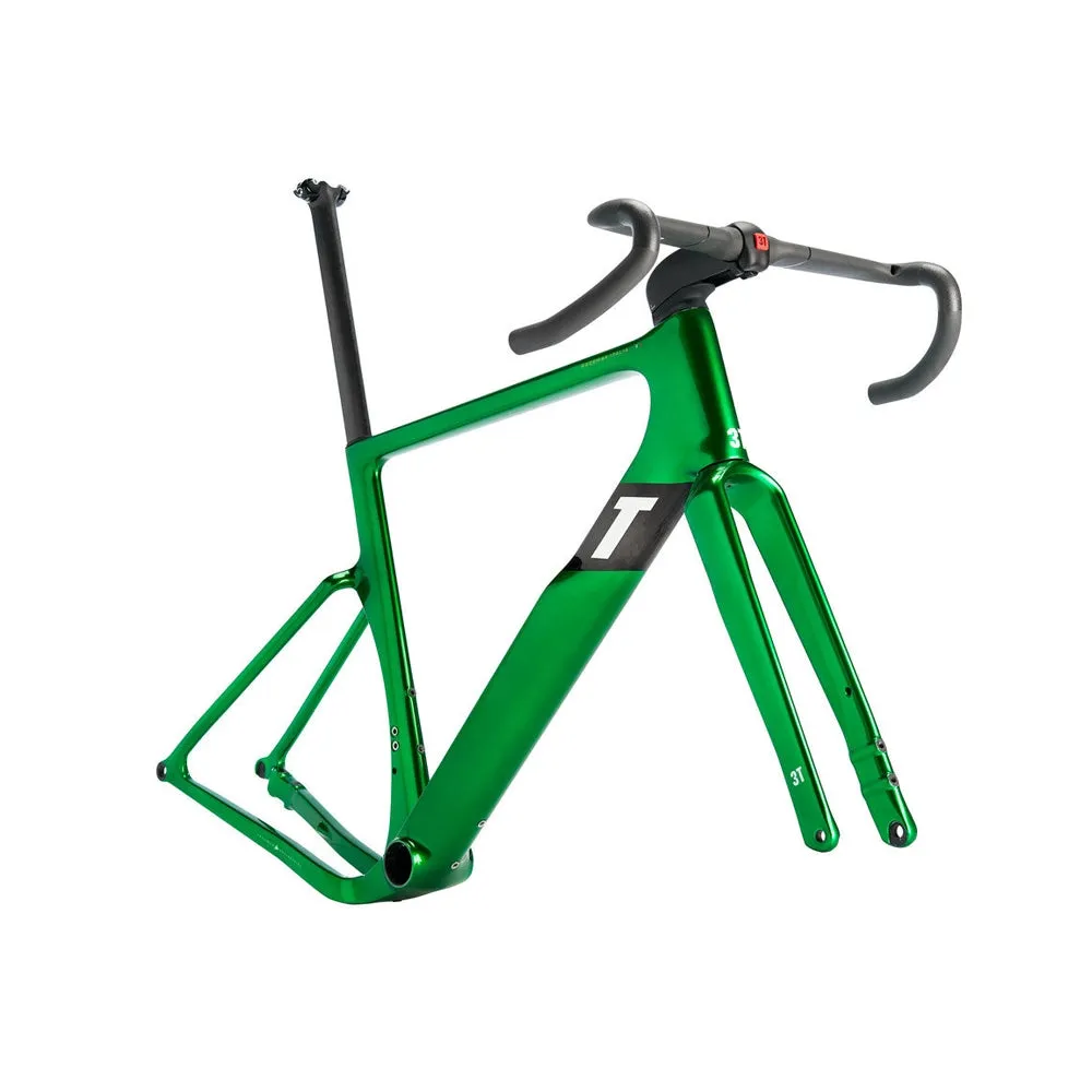 3T Exploro Racemax Italia Integrale Gravel Frameset - Verde