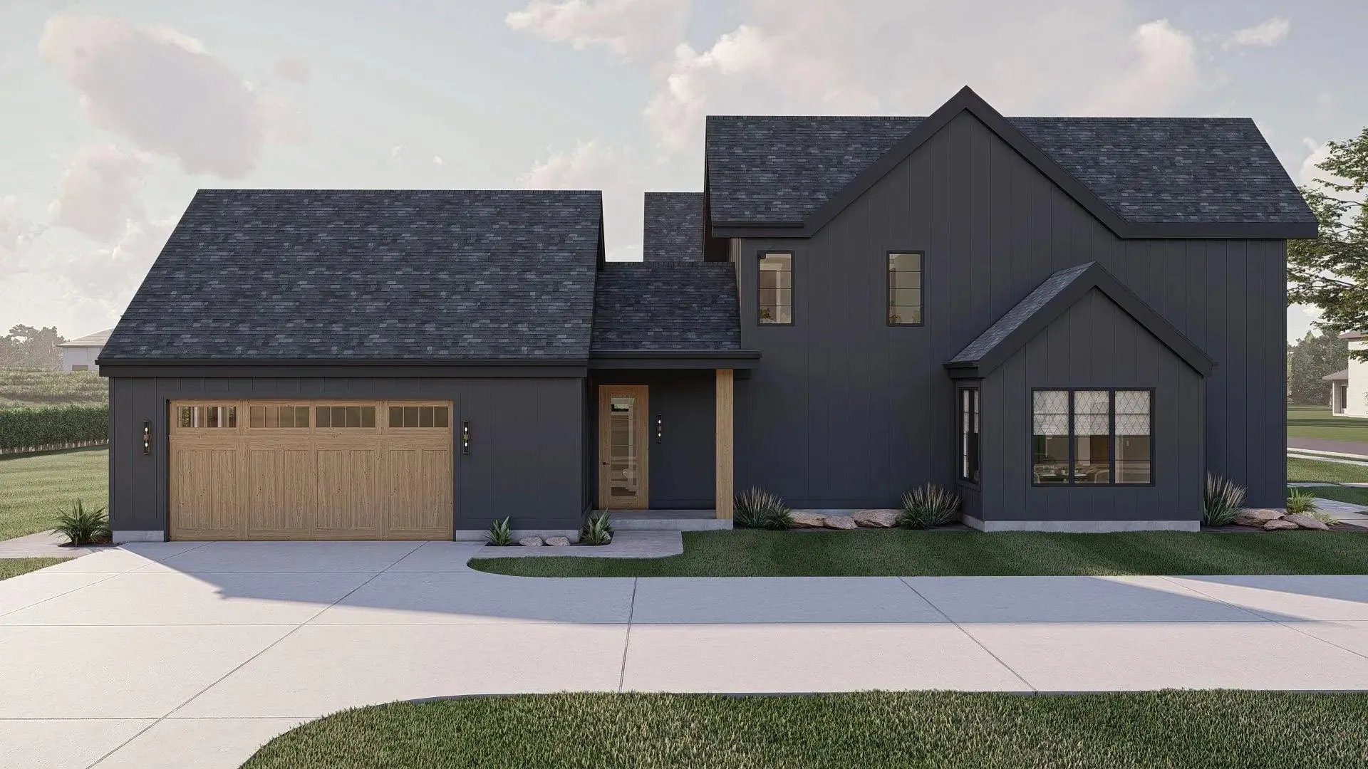4-Bedroom Modern Home with Loft and Spacious Great Room