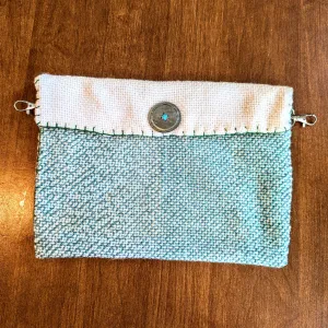 Abalone Shell Button Transformer Bag