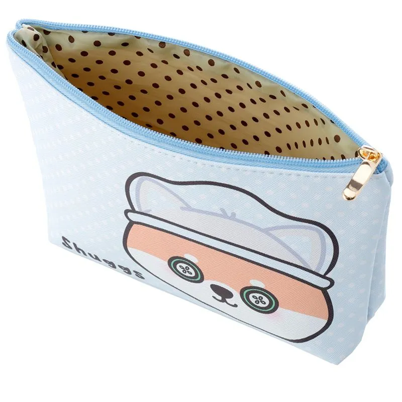 Adoramals Shuggs The Shiba Inu Makeup Bag