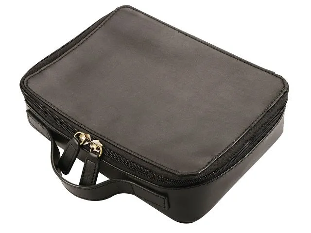 Adpel Leather “On the Go” Utility Bag | Black