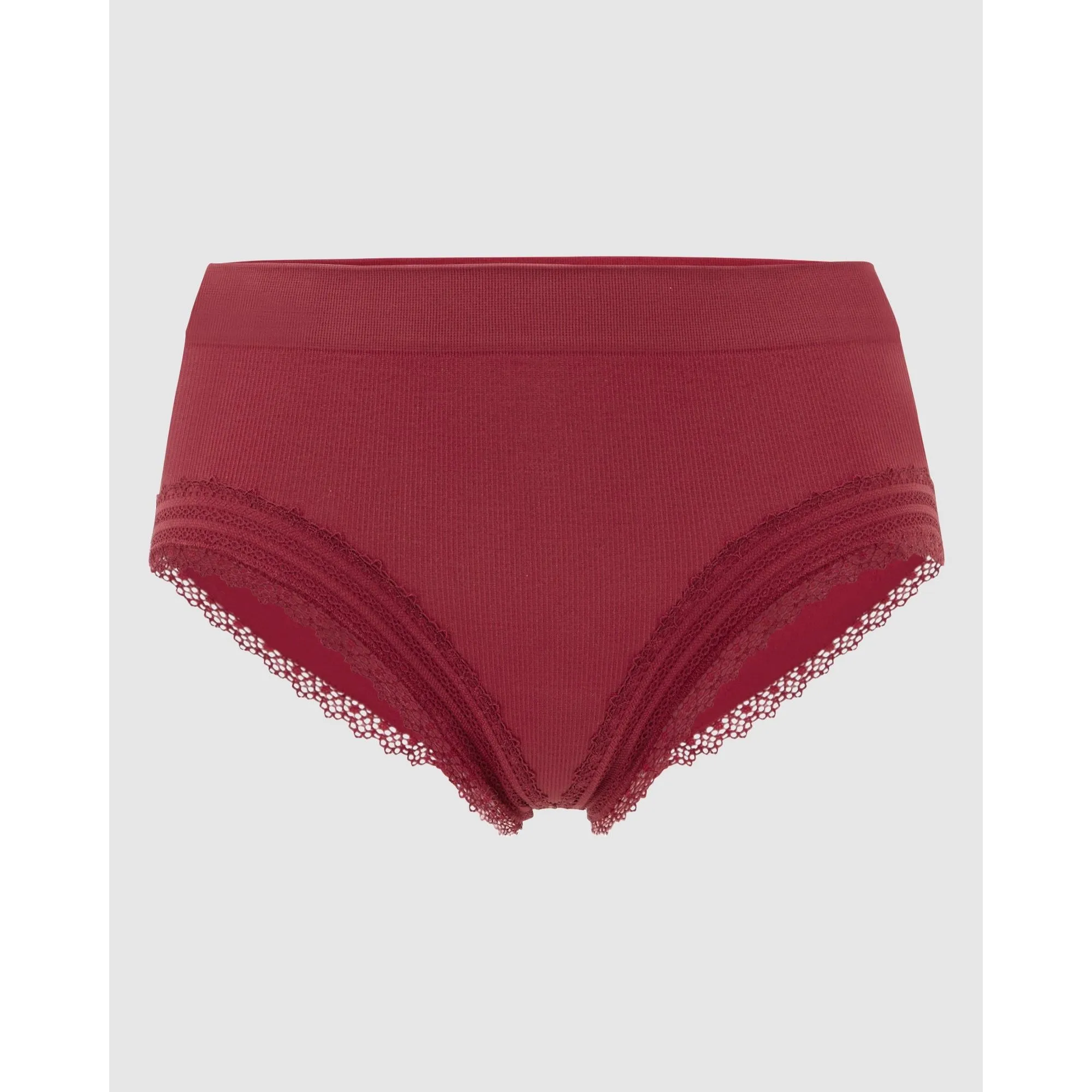 Agathe Ribbed Full Coverage Shorty Underwear