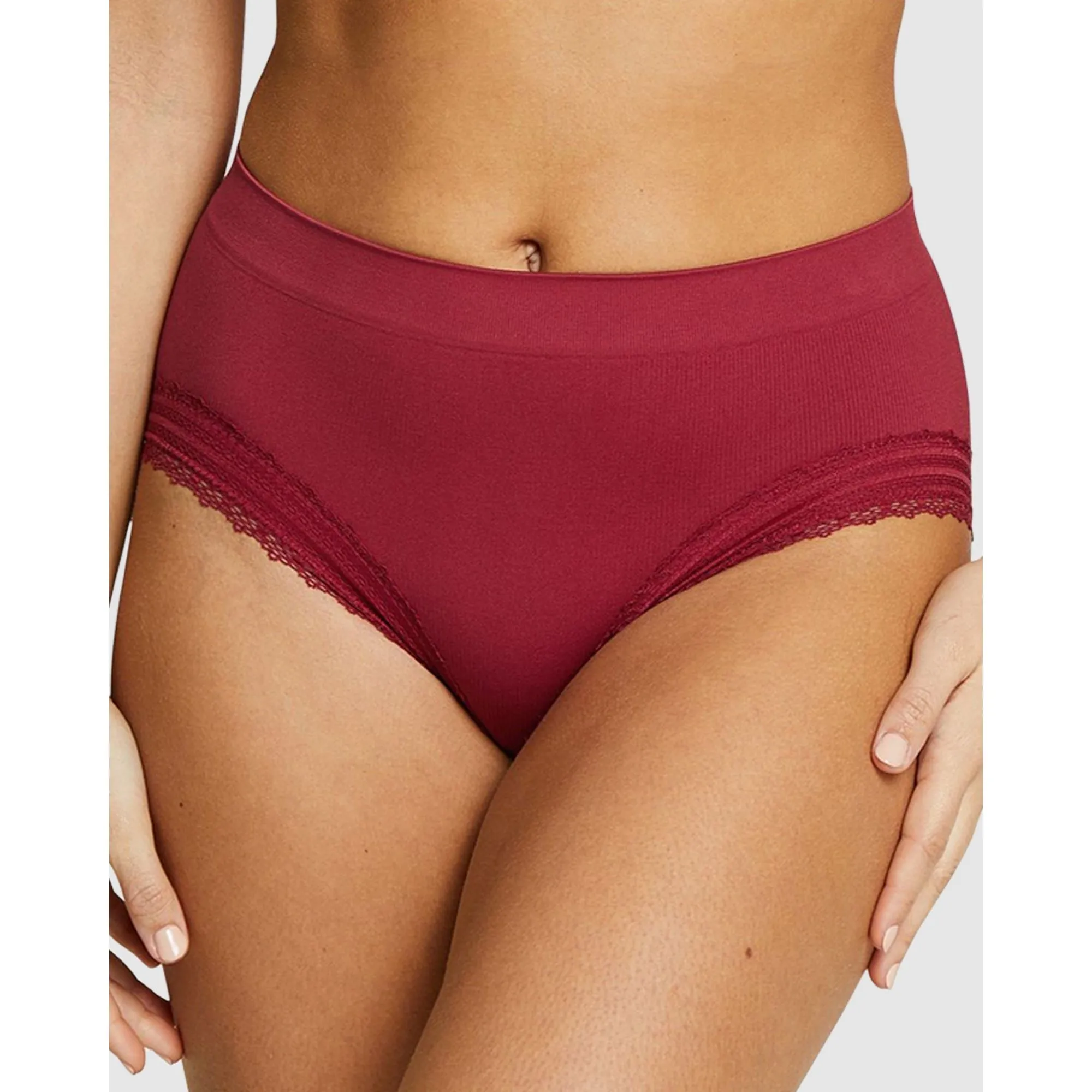 Agathe Ribbed Full Coverage Shorty Underwear