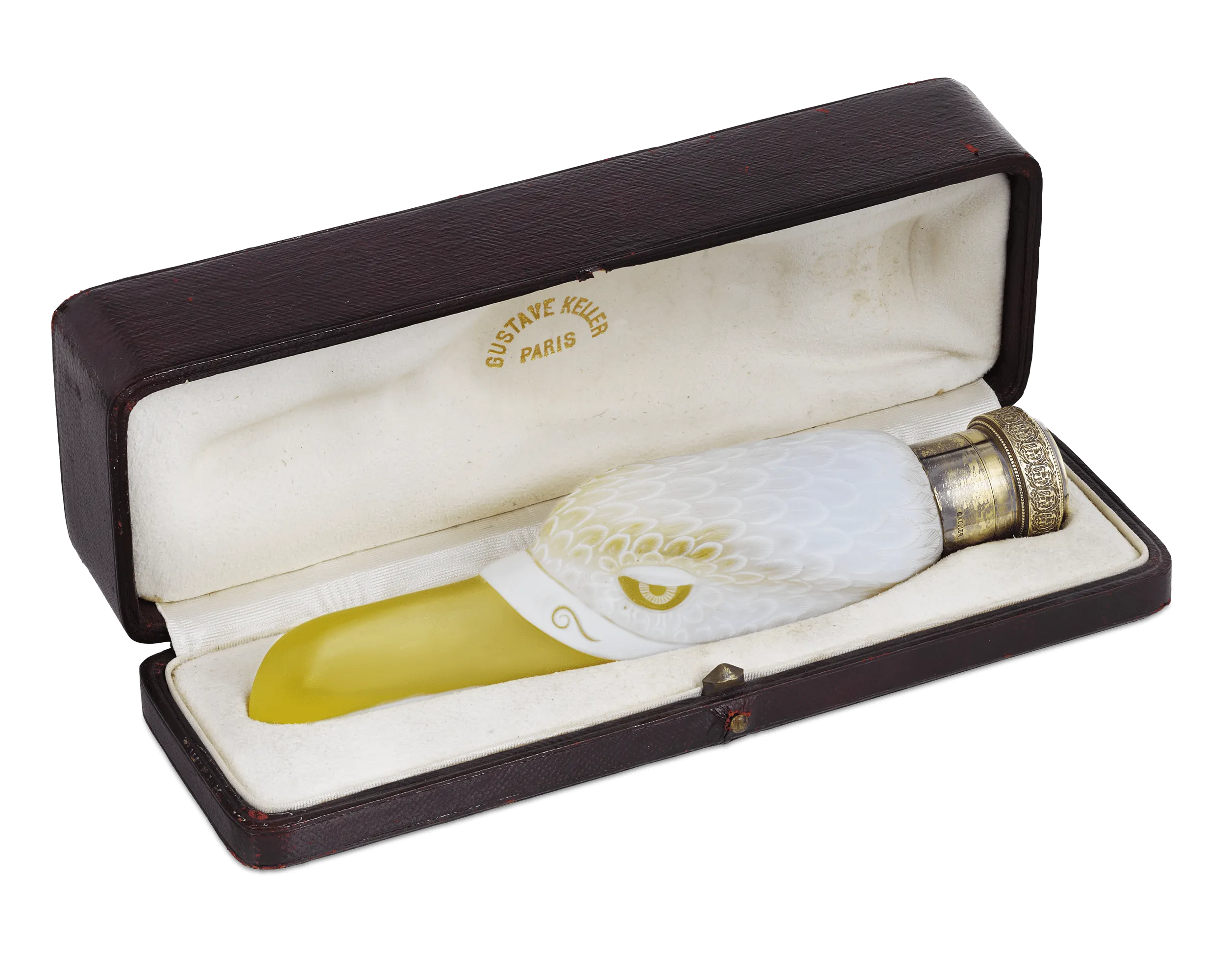 Albatross Cameo Glass Perfume by Thomas Webb & Sons