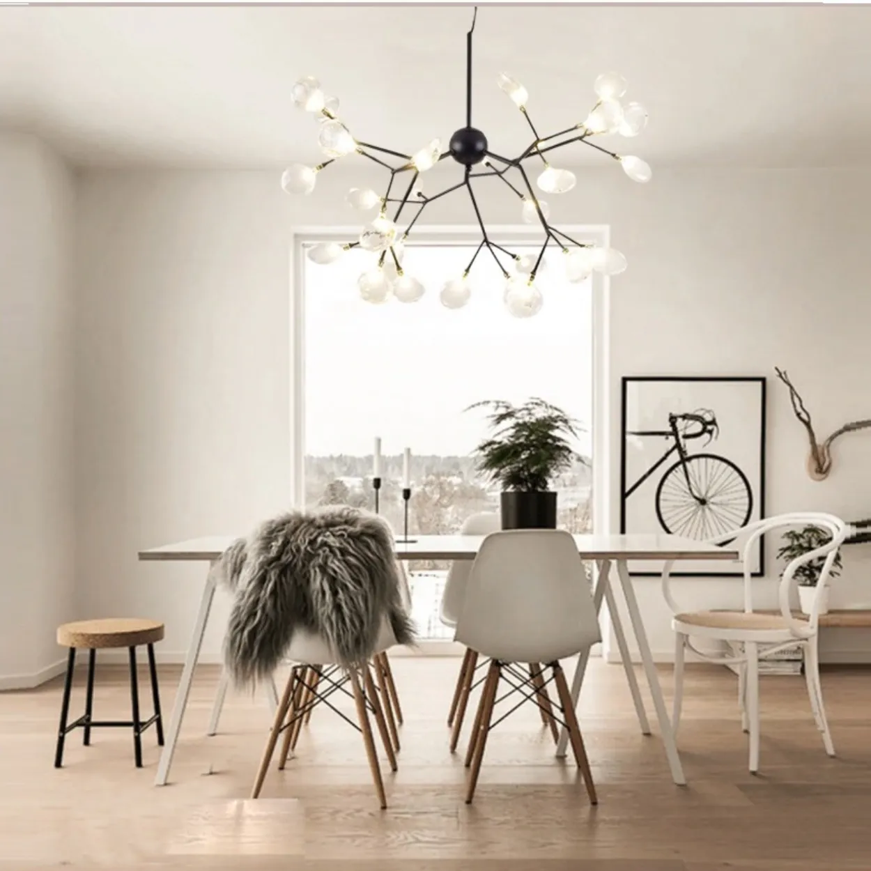 ANKUR FIREFLY CHANDELIER