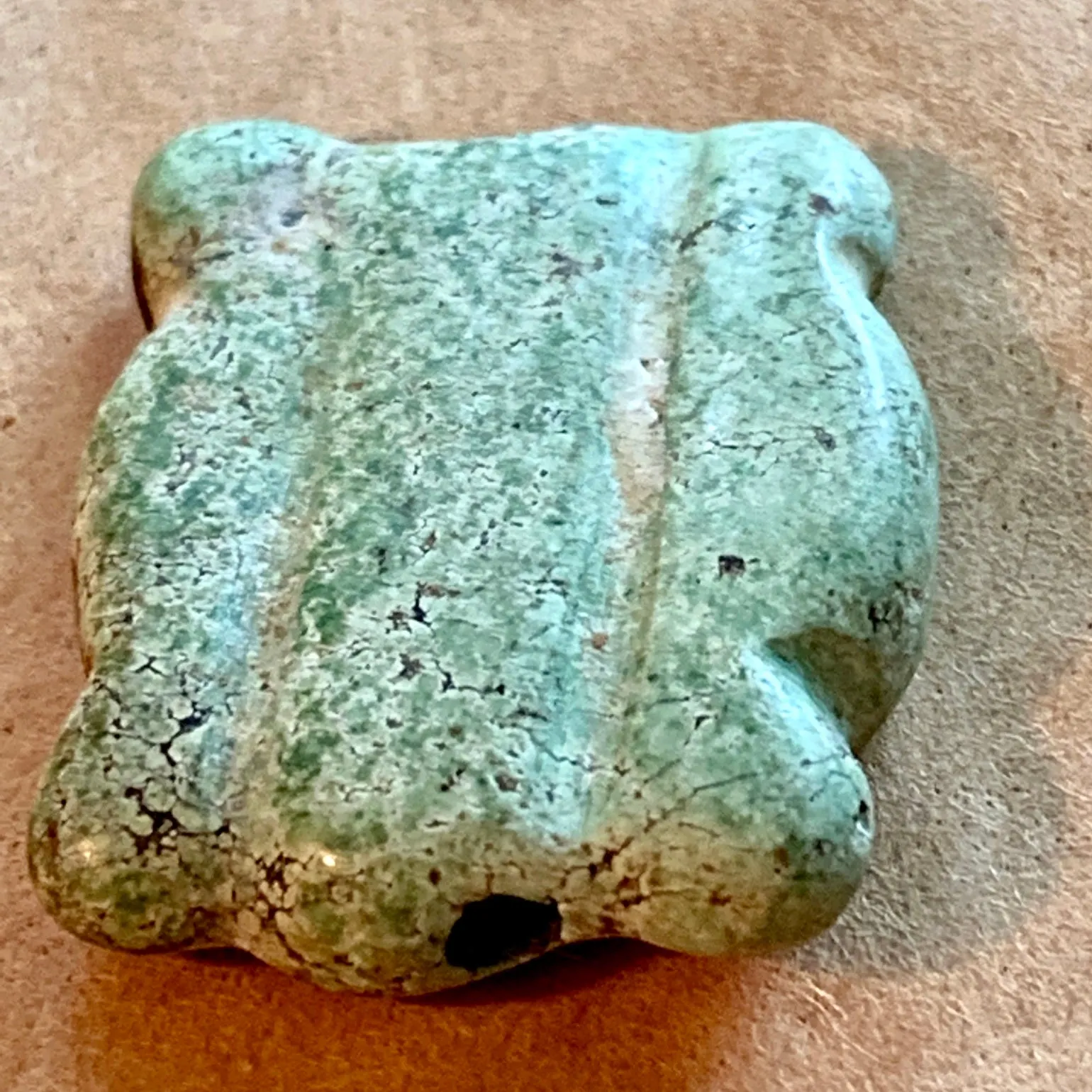 Antique Carved Tibetan Turquoise