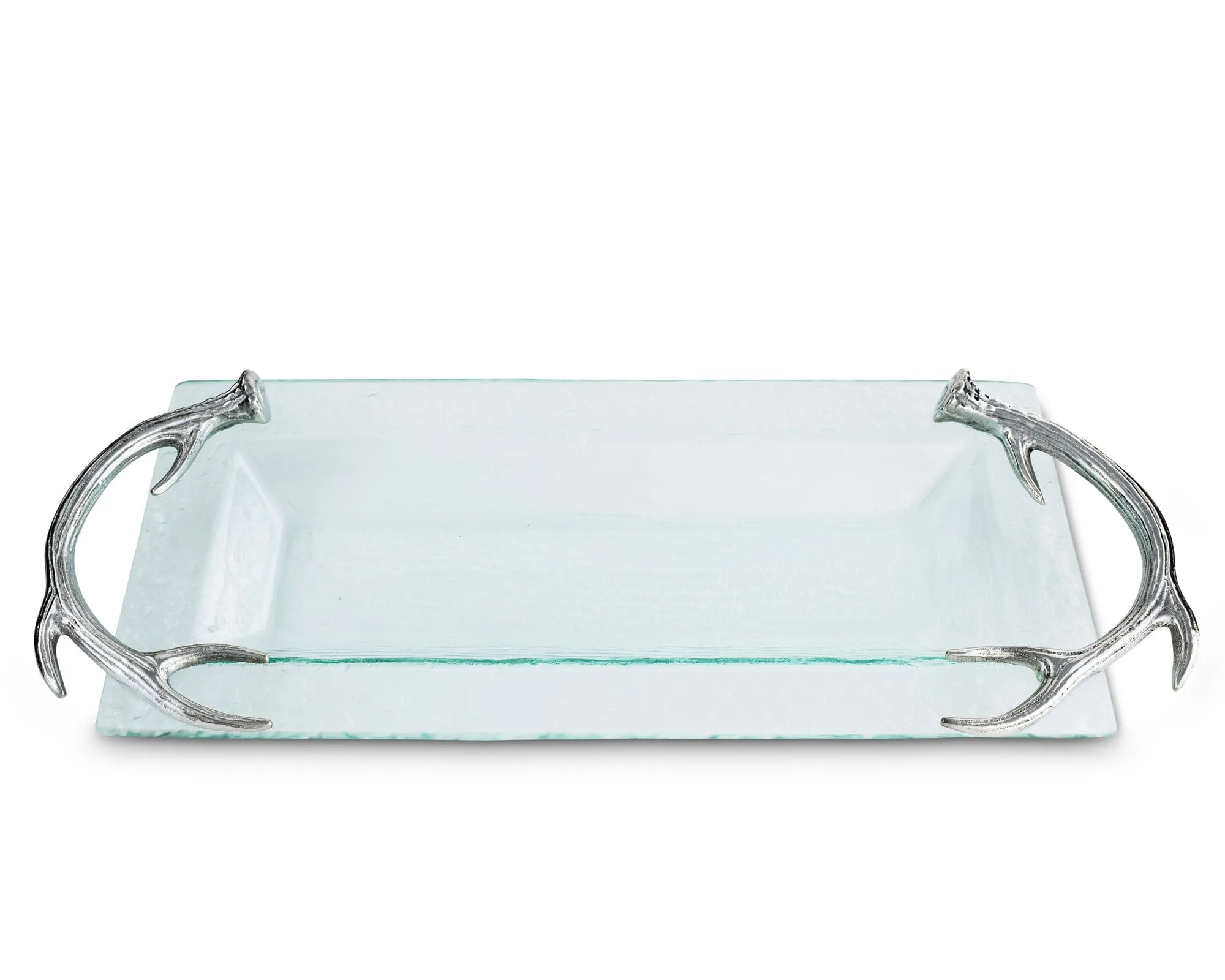 Antler Glass Oblong Tray