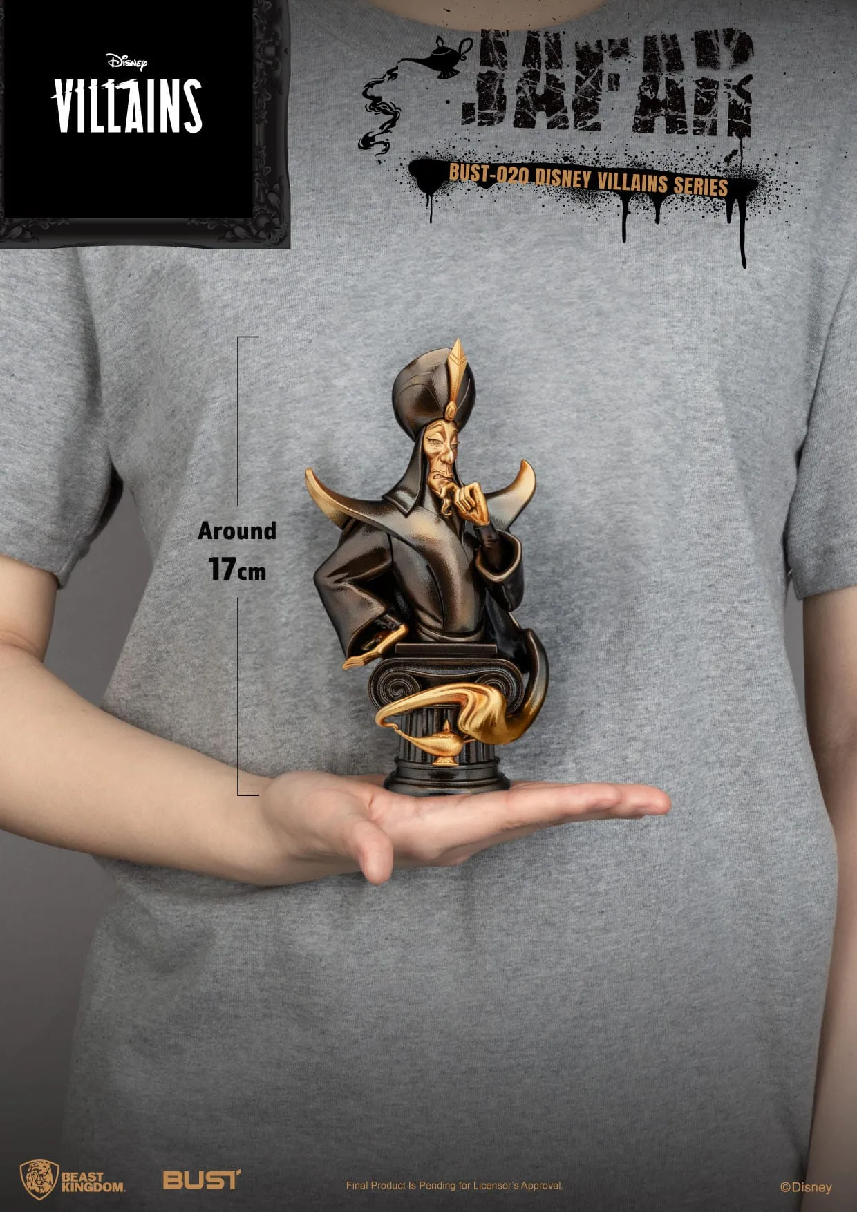Beast Kingdom Disney Villains Series Jafar PVC Bust