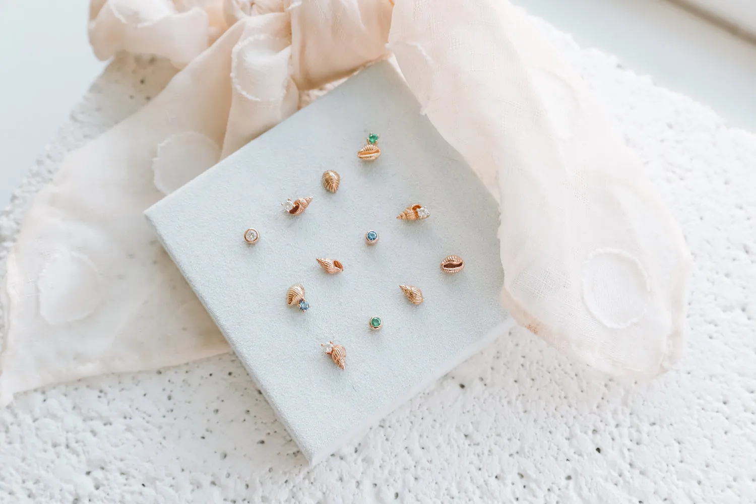 Bitsy Ursula Stud with Diamond - Open