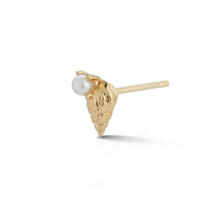 Bitsy Ursula Stud with Pearl - Closed
