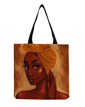 Brown Girl Canvas Bag
