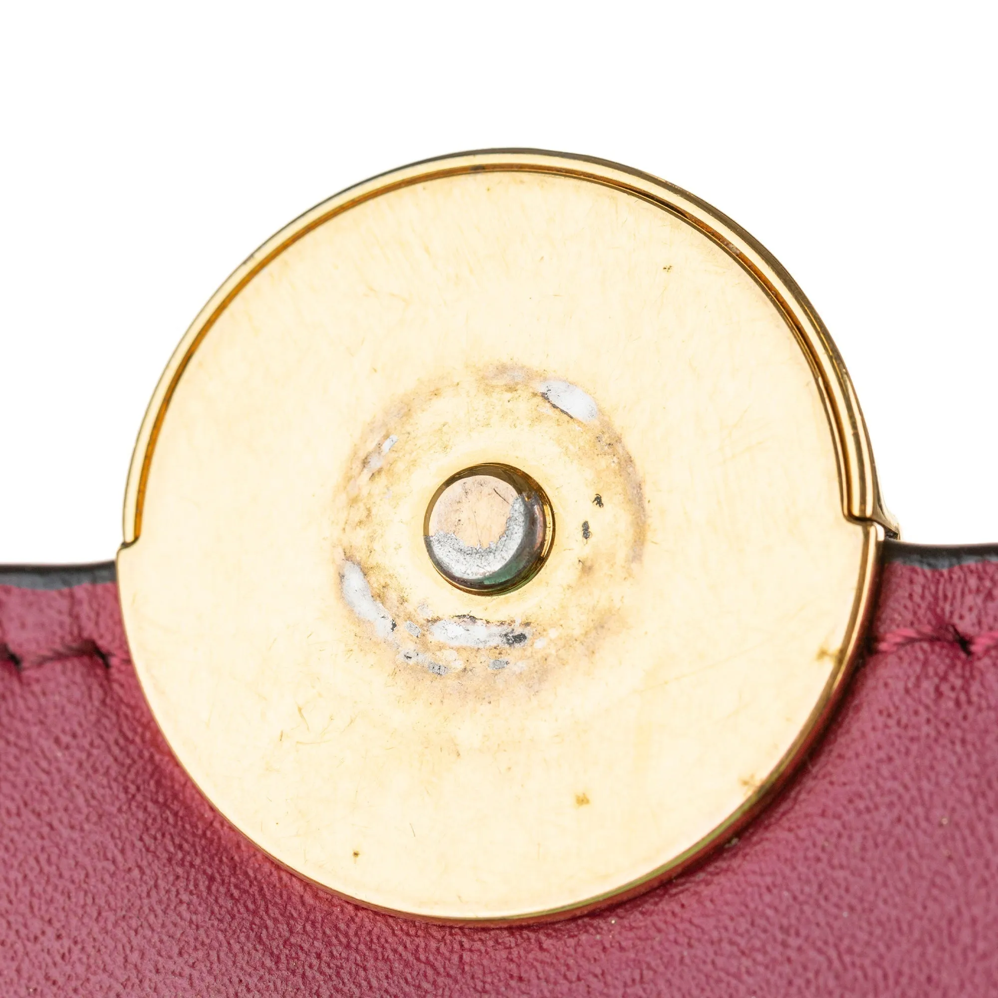 Brown Louis Vuitton Monogram Flore Wallet On Chain
