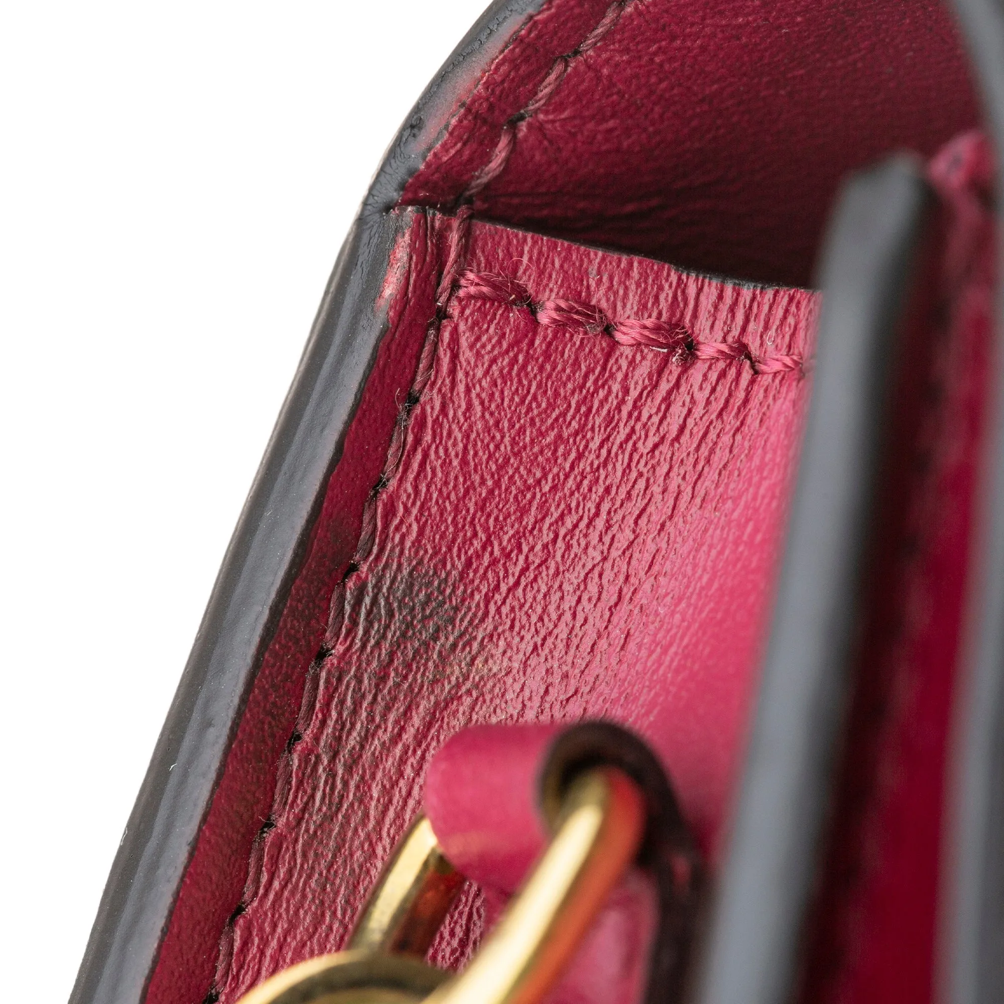 Brown Louis Vuitton Monogram Flore Wallet On Chain