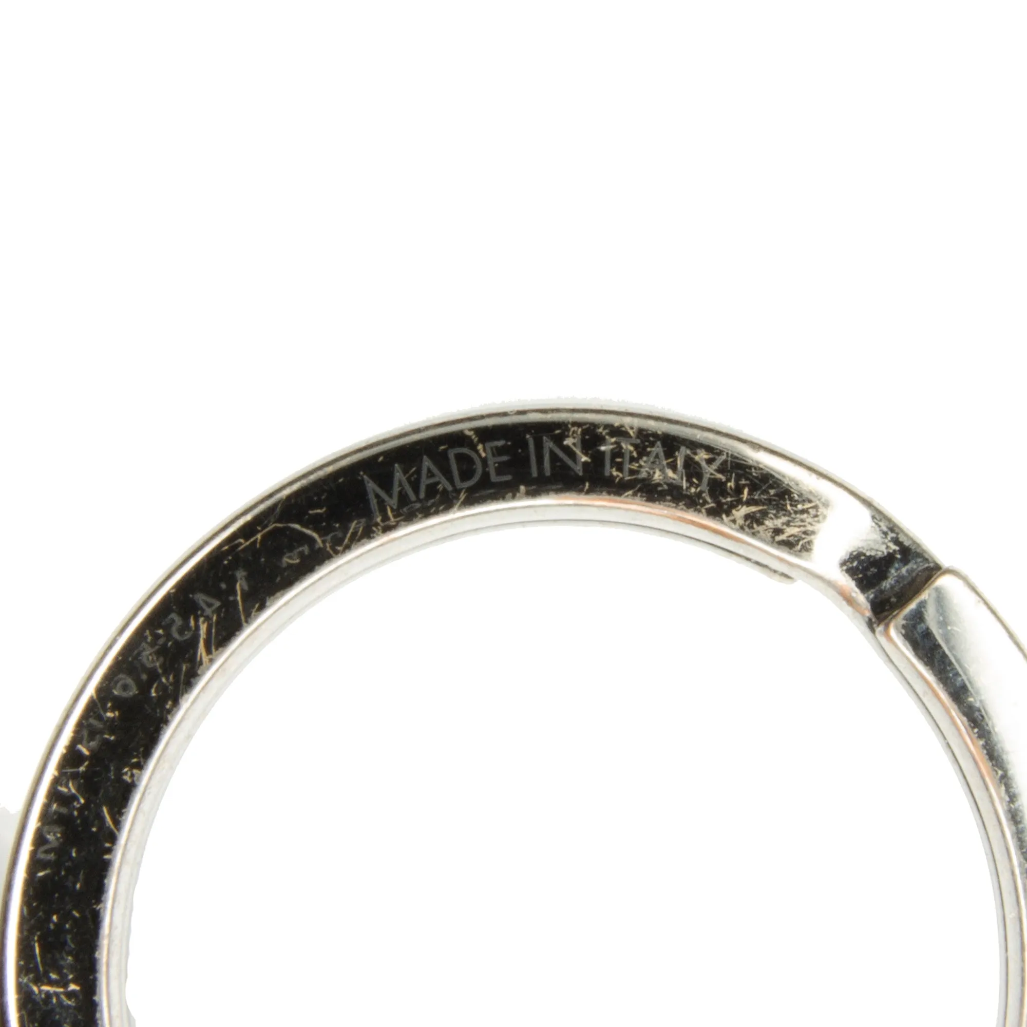 Brown Louis Vuitton Monogram Illustre Logos Bag Charm Key Chain