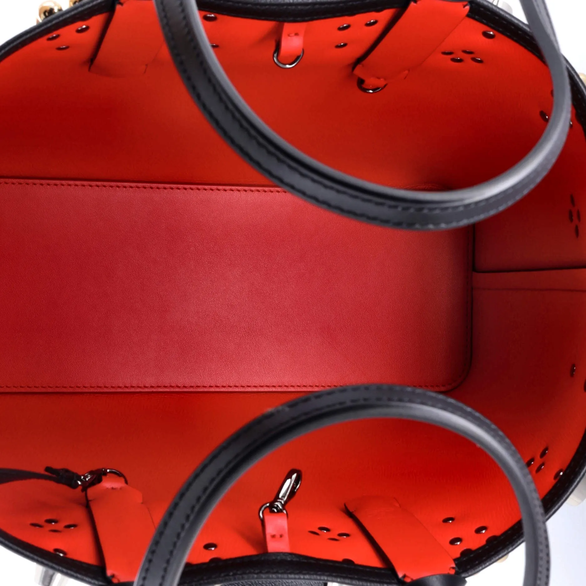 Cabata Empire Tote Studded Leather Small