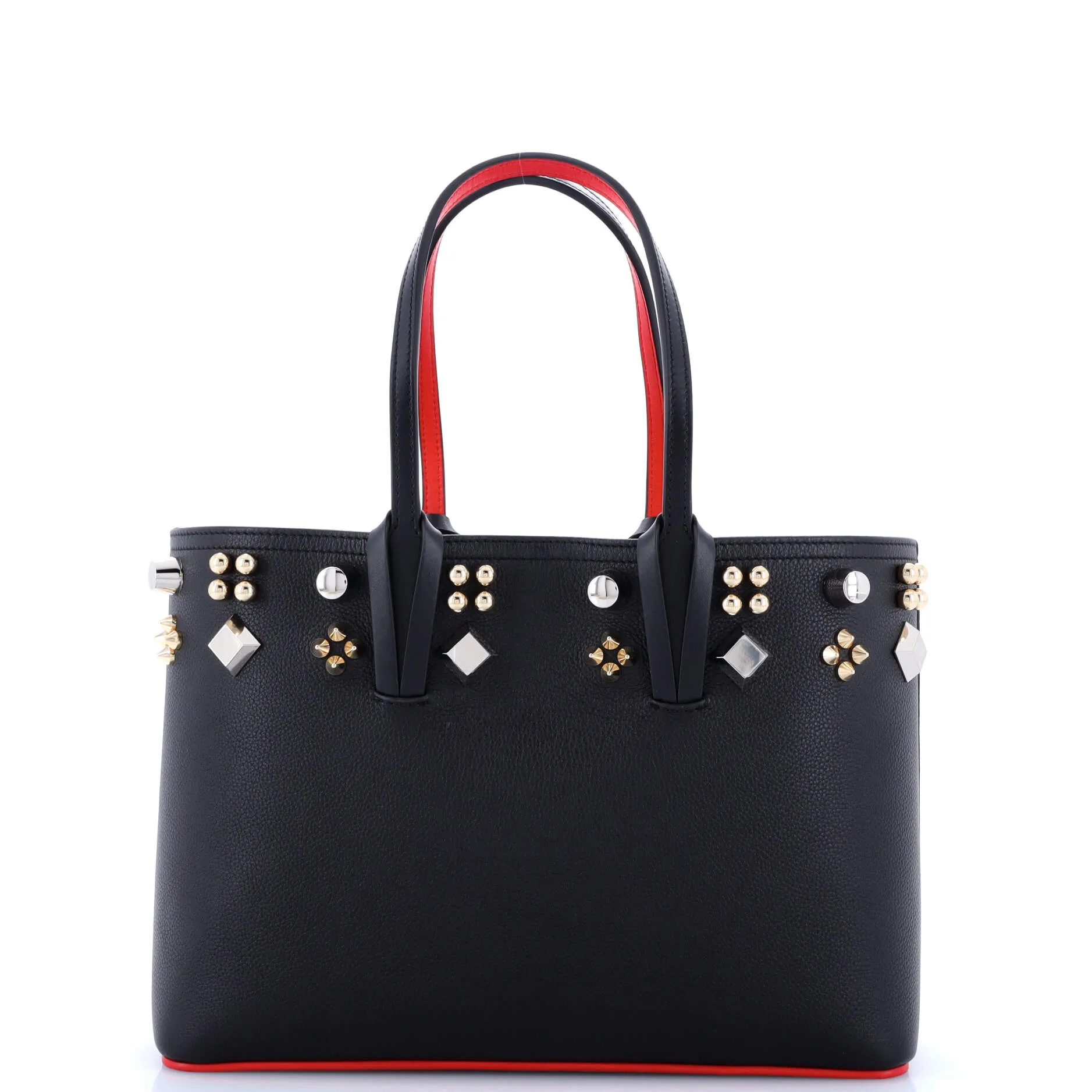 Cabata Empire Tote Studded Leather Small