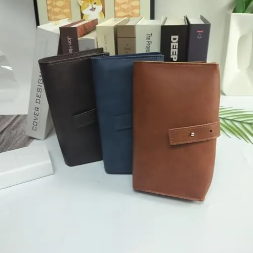 Cable Storage Bag, Travel Charger Organizer Leather Case