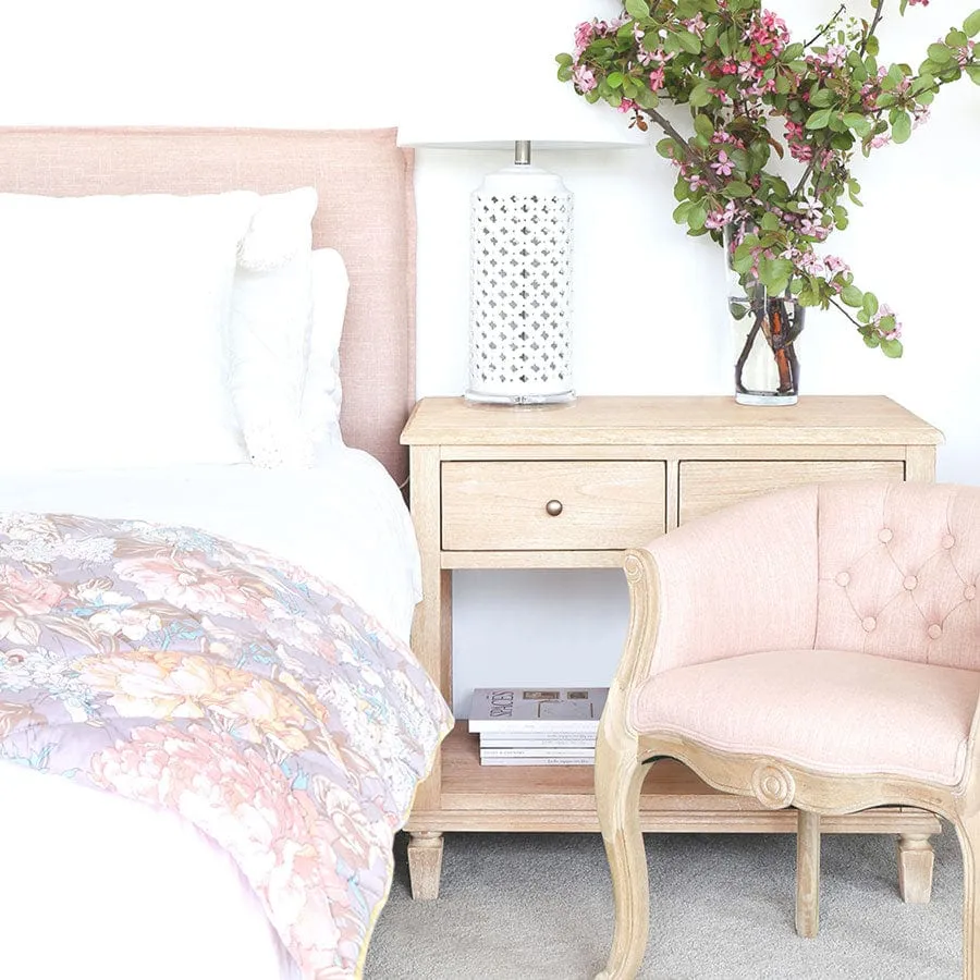 Cabriole Elizabeth Chair Dusty Pink