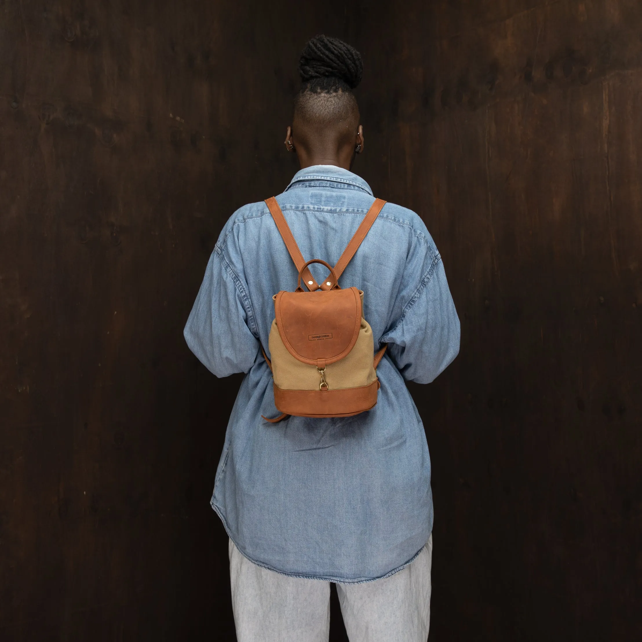 Canvas Cecilia Backpack