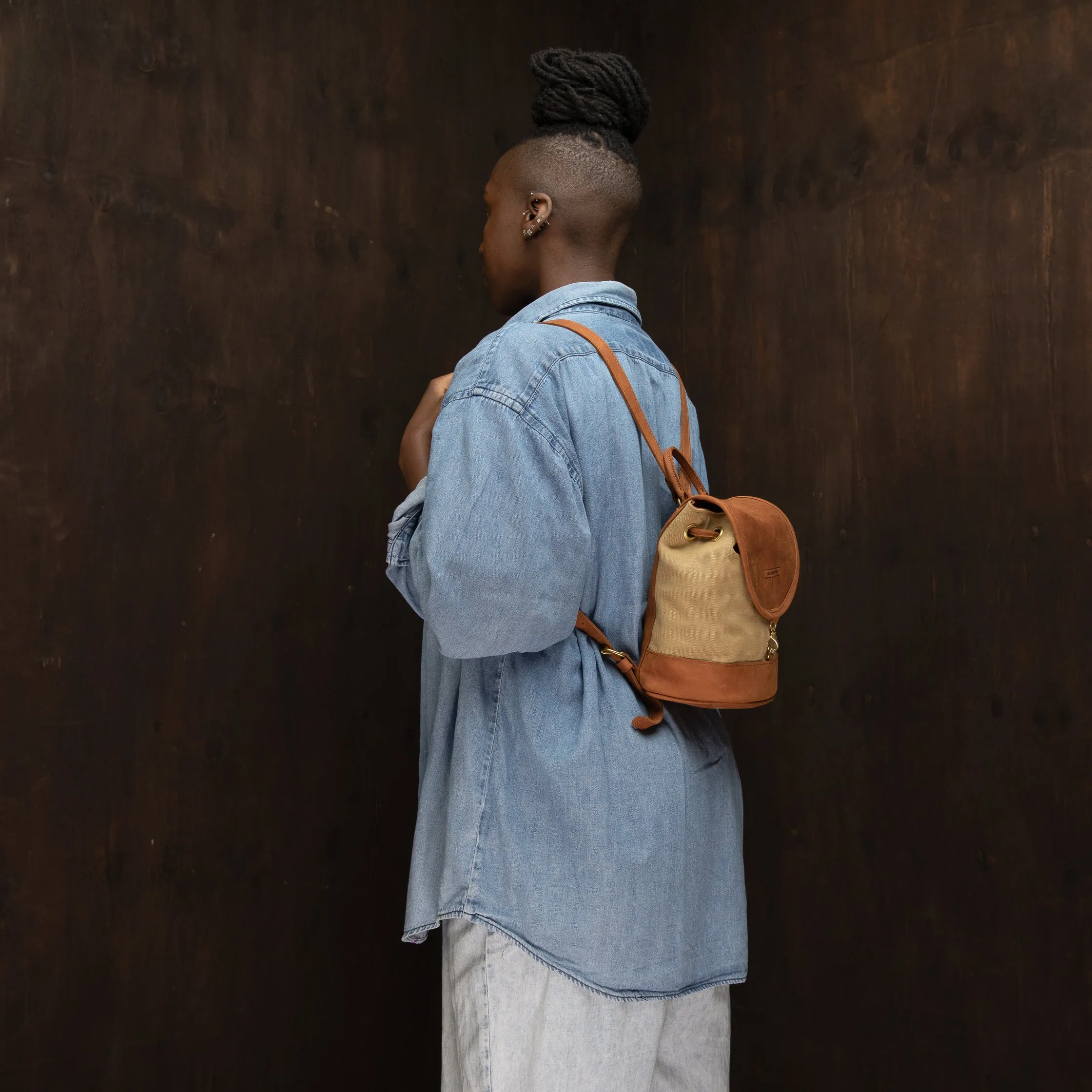 Canvas Cecilia Backpack