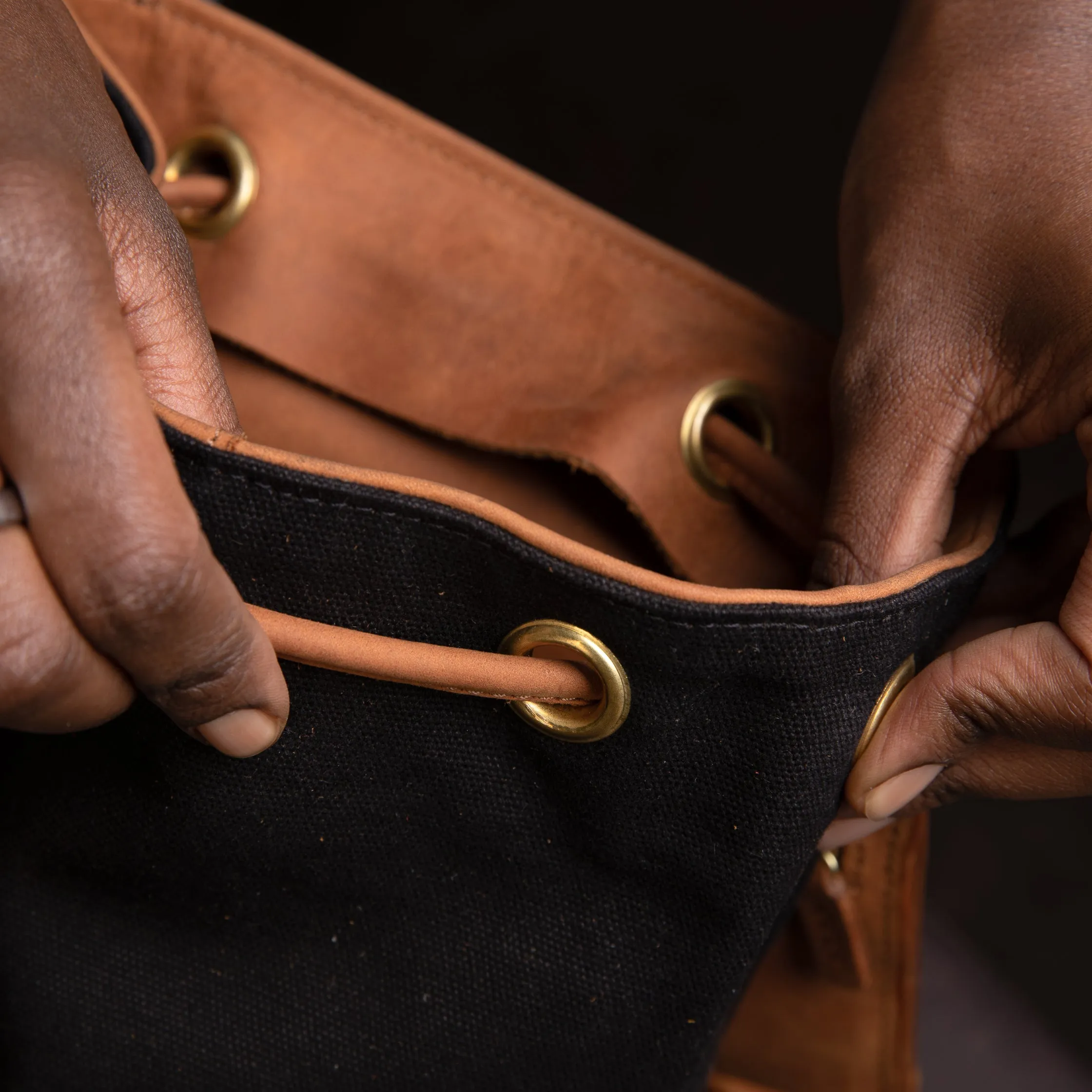 Canvas Cecilia Backpack