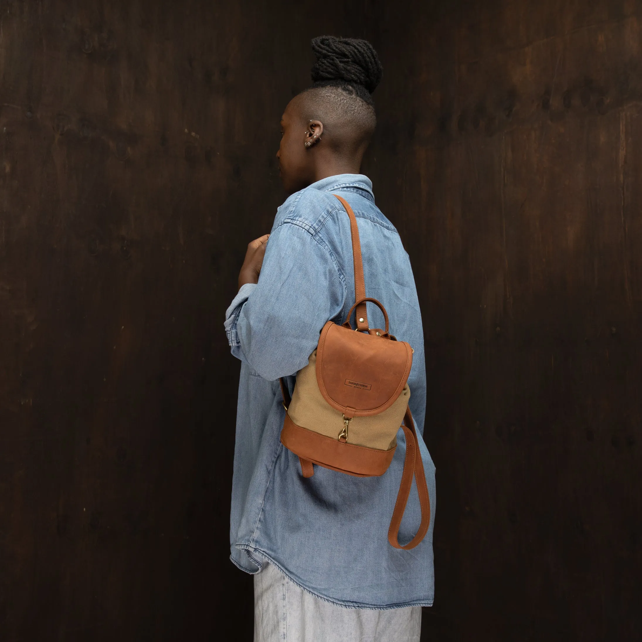 Canvas Cecilia Backpack