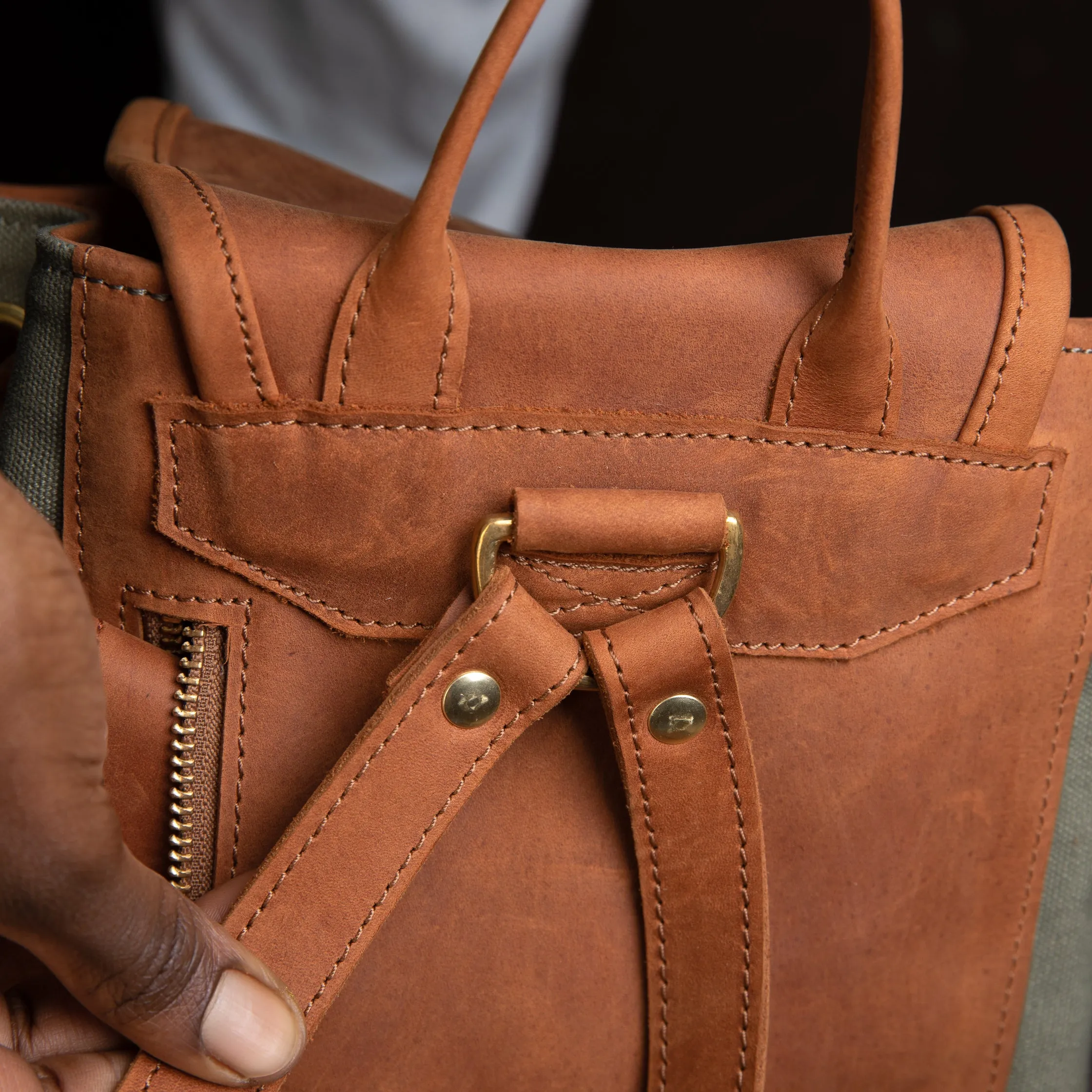Canvas Cecilia Backpack