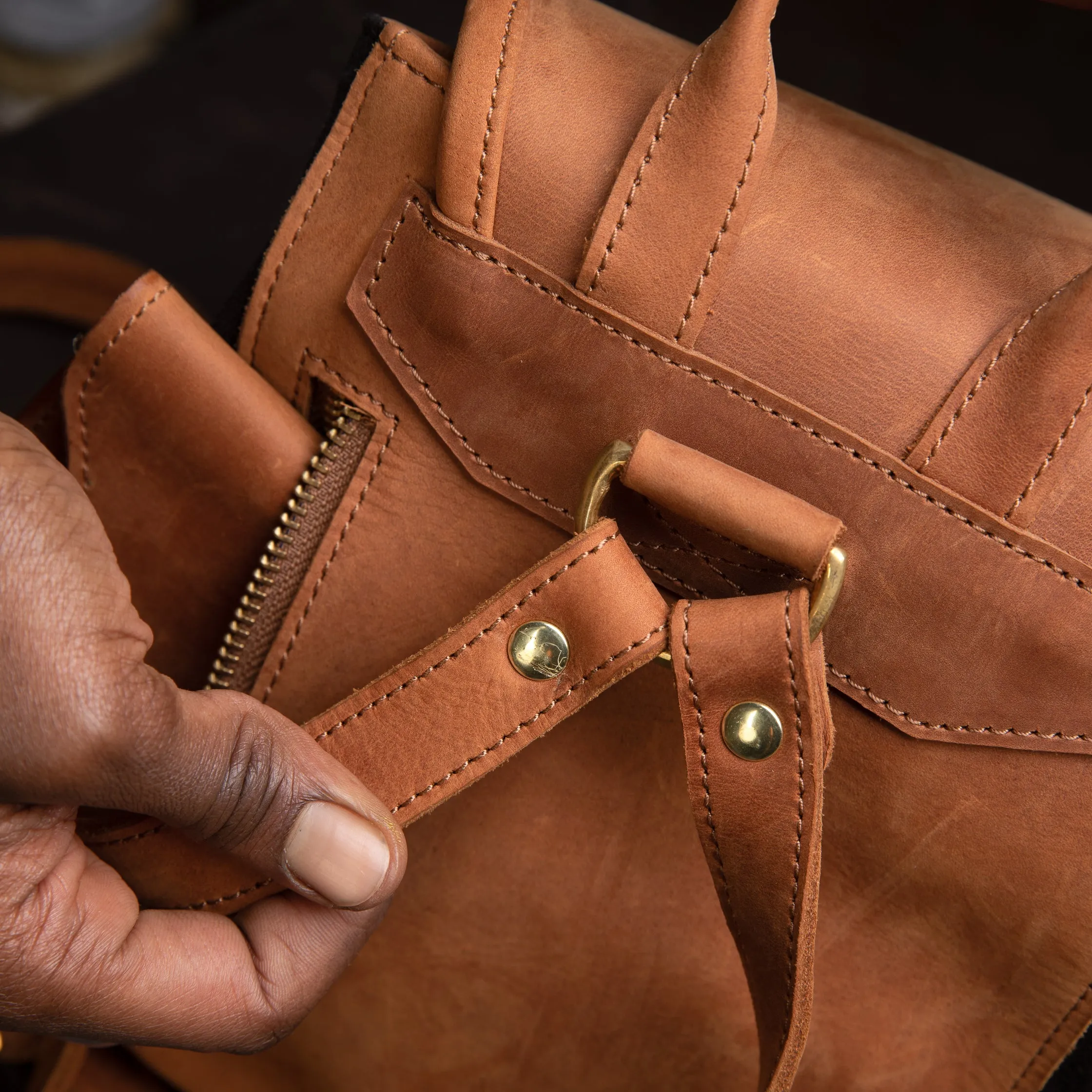 Canvas Cecilia Backpack