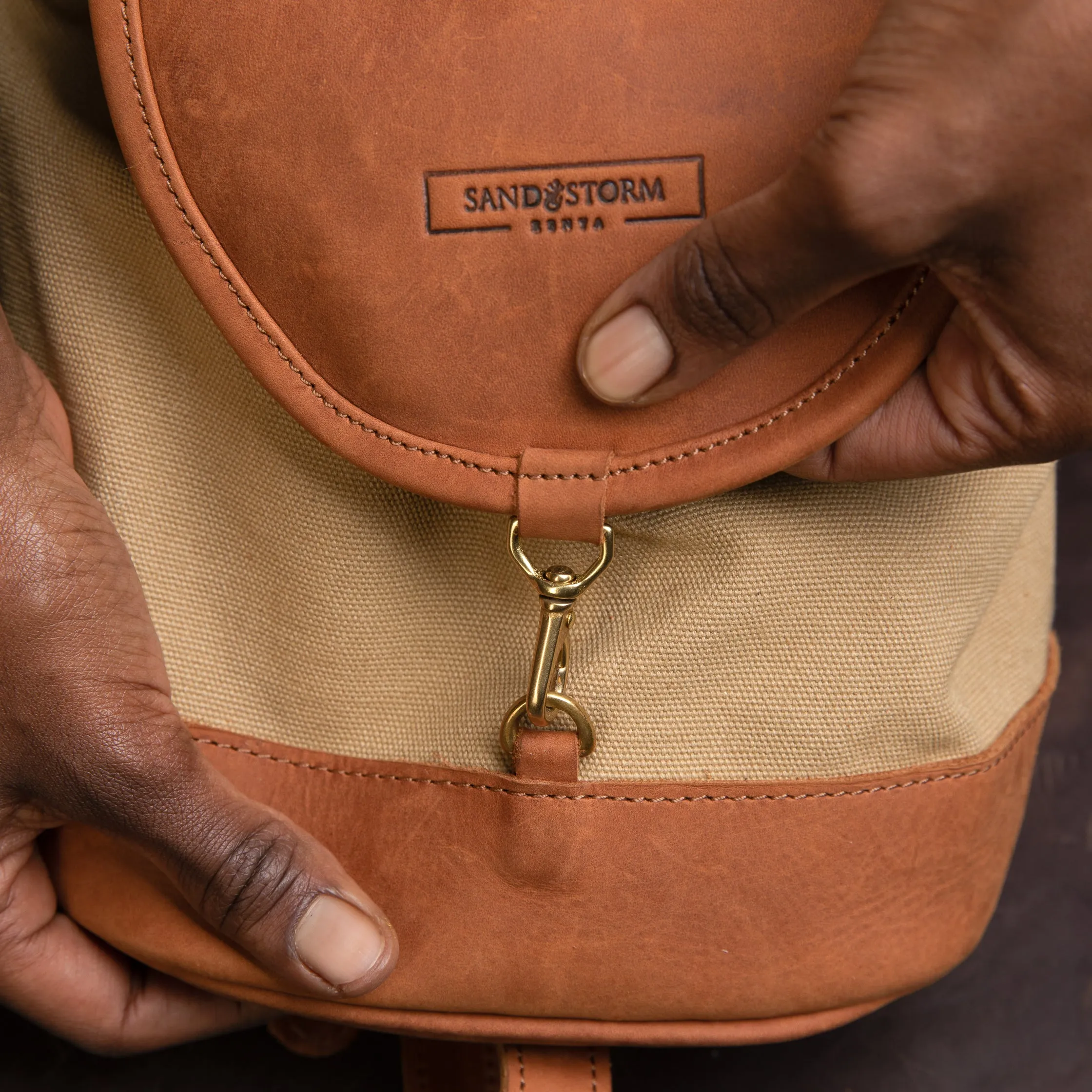 Canvas Cecilia Backpack