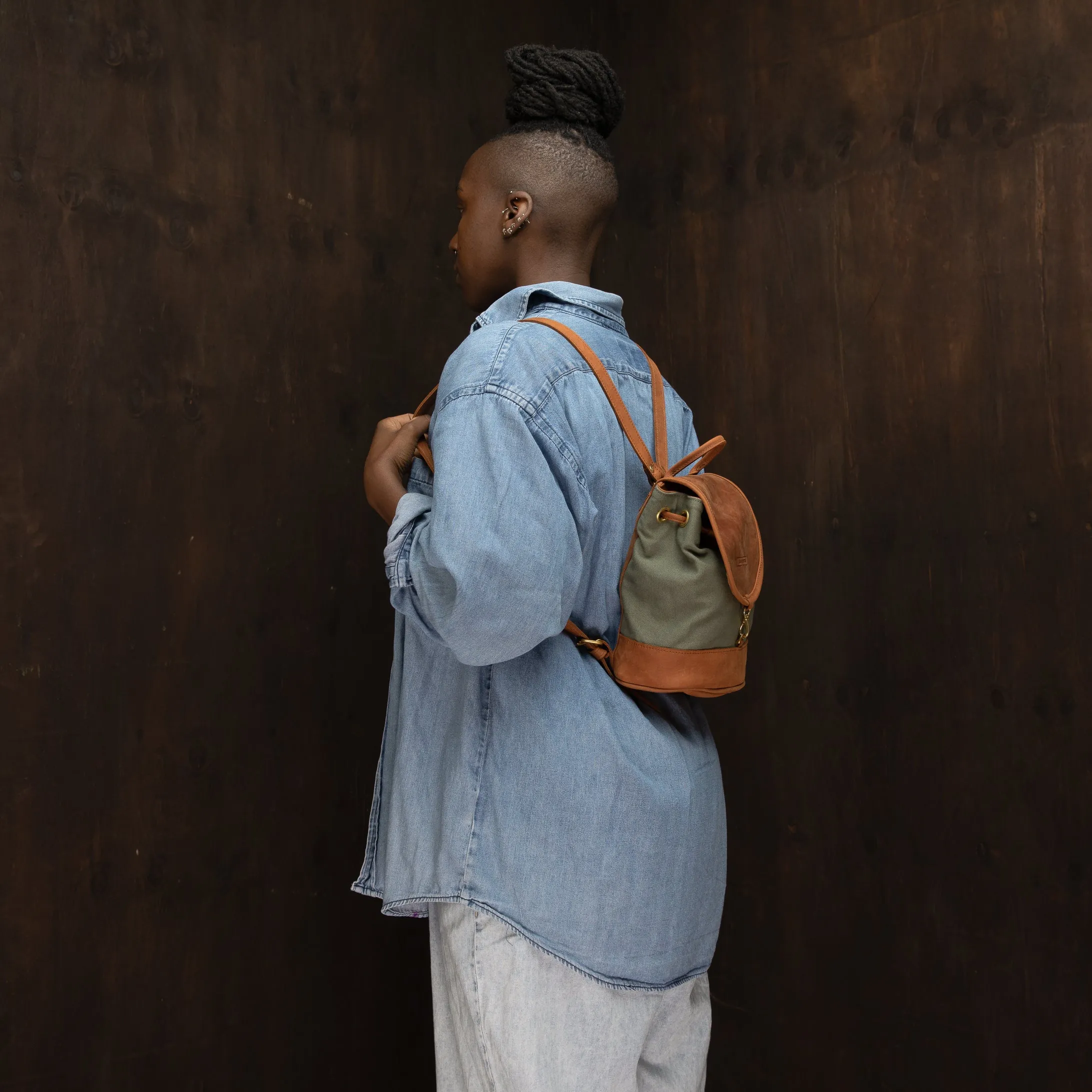 Canvas Cecilia Backpack
