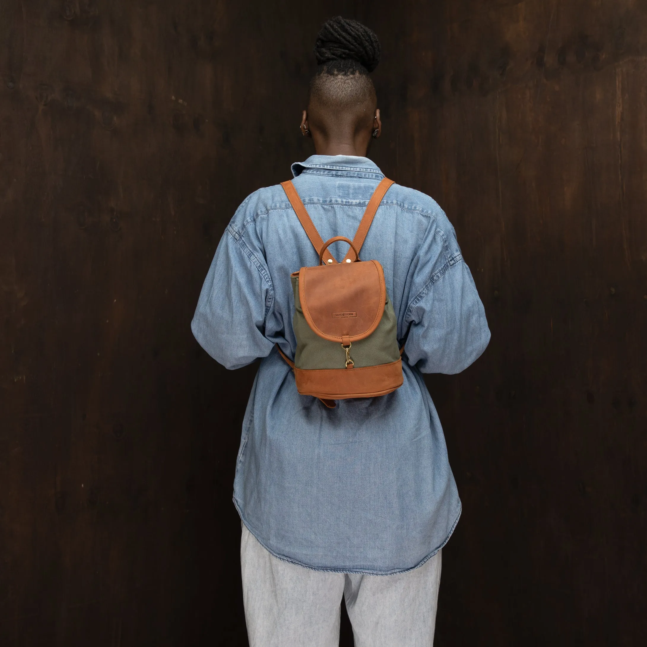 Canvas Cecilia Backpack