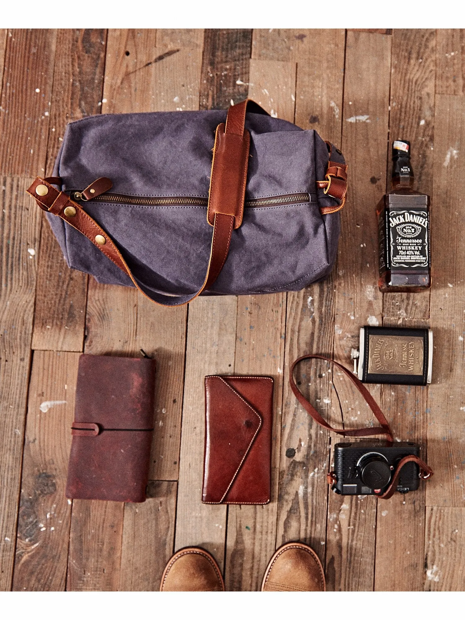 Canvas Cool Mens Green Side Bags Canvas Leather Messenger Bags Canvas Travel Courier Bag for Men