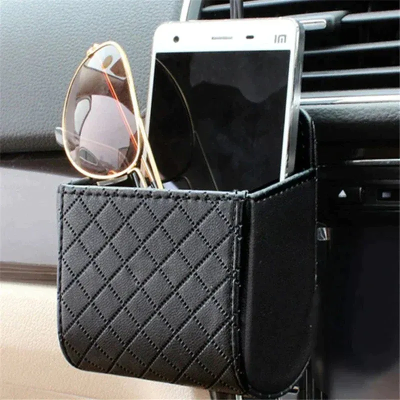 Car Seat PU Back Storage