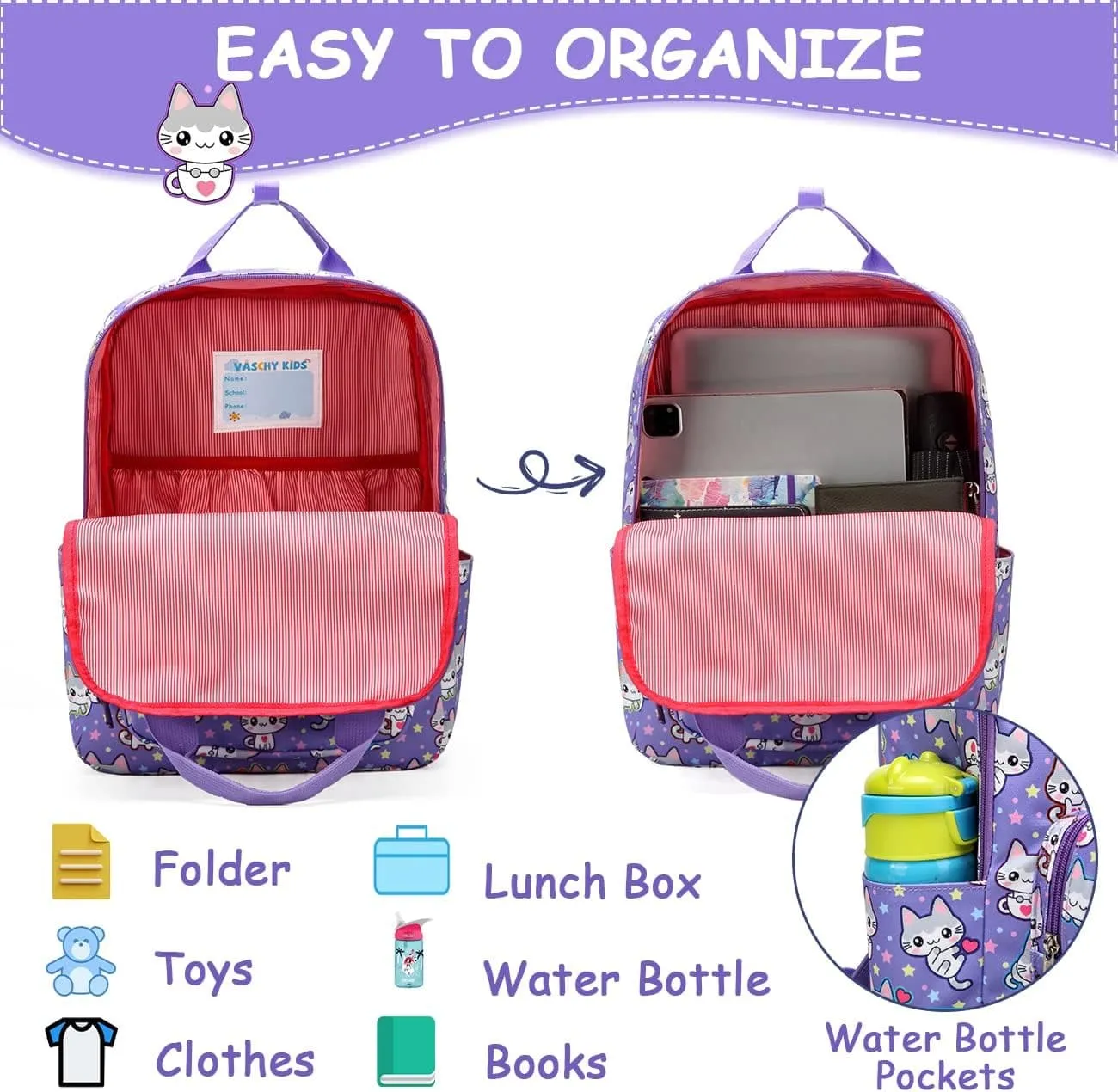 Cartoon X Children's Backpack
