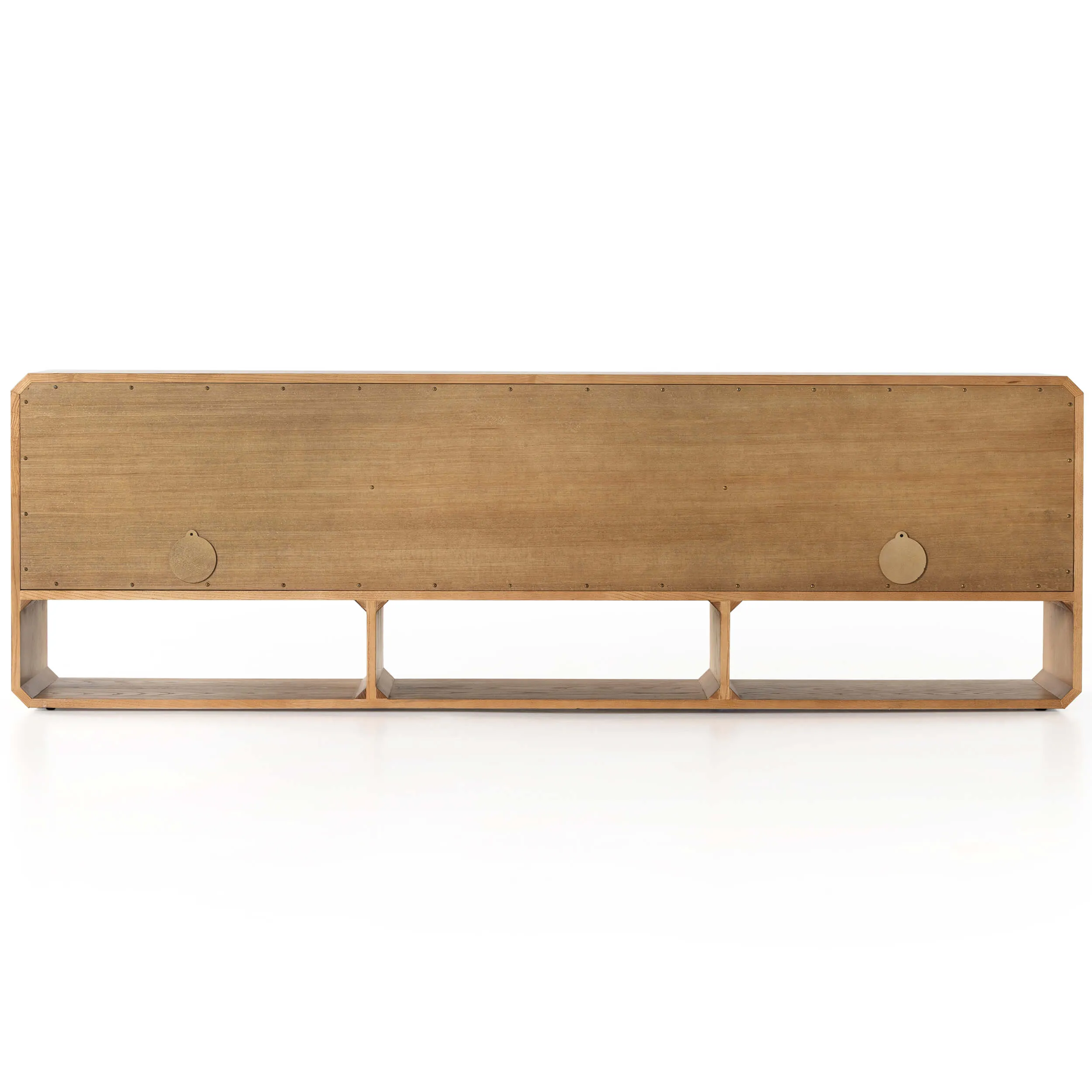 Caspian Media Console, Natural Ash