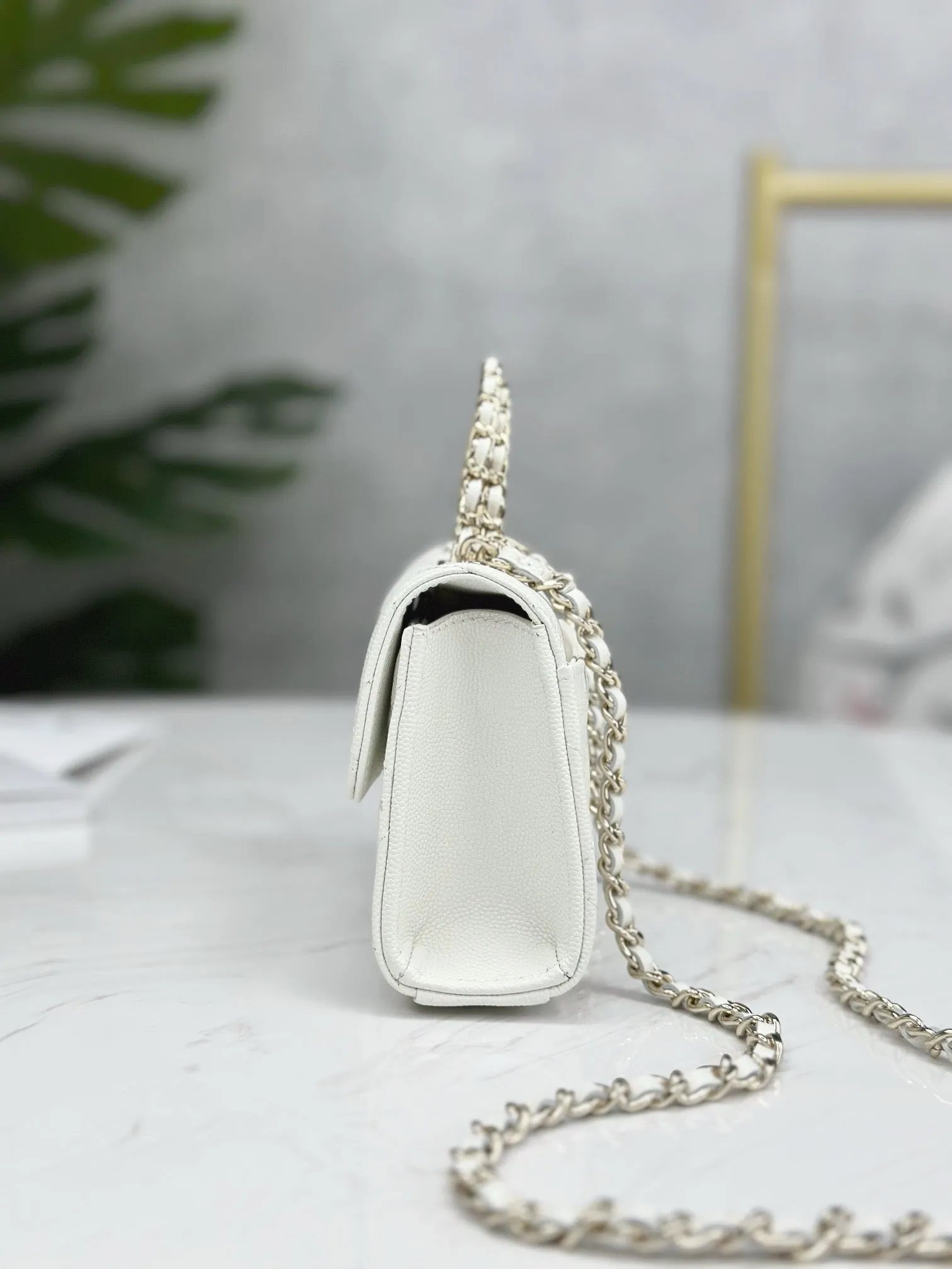 CC951 Evening Bag with Top Handle / 7.1x3.9x1.8inch / HIGHEST QUALITY VERSION
