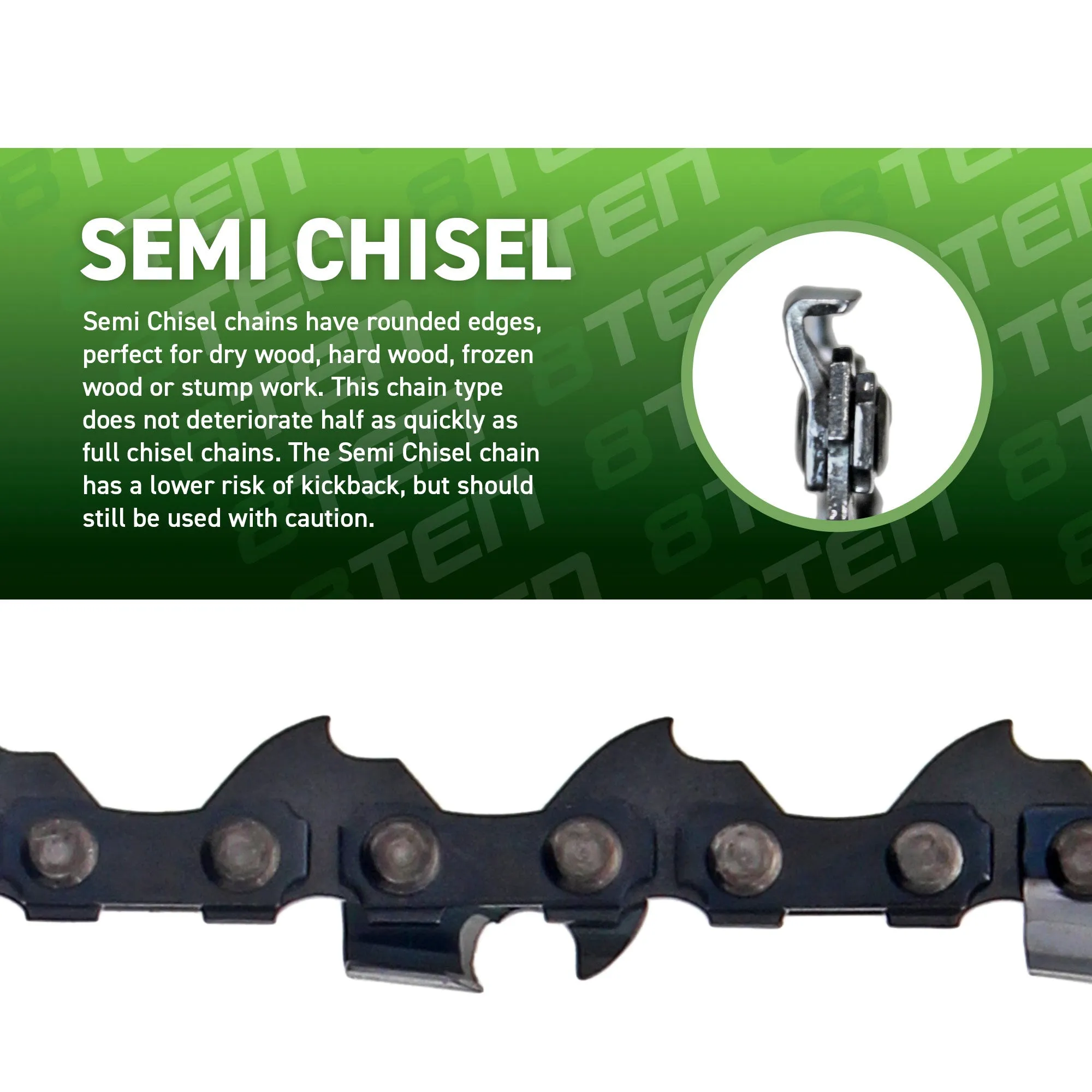 Chainsaw Chain 14 Inch .043 3/8 LP 50DL For Stihl Homelite 61PMM350E H3850 61PMM350 36100050050 | 3-PACK
