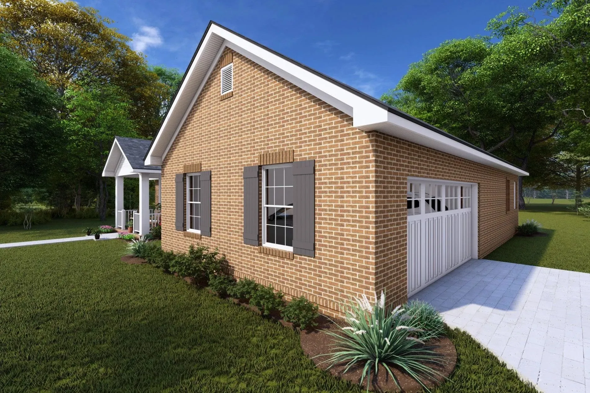 Charming 3-Bedroom Home with Inviting Porches and Spacious Garage
