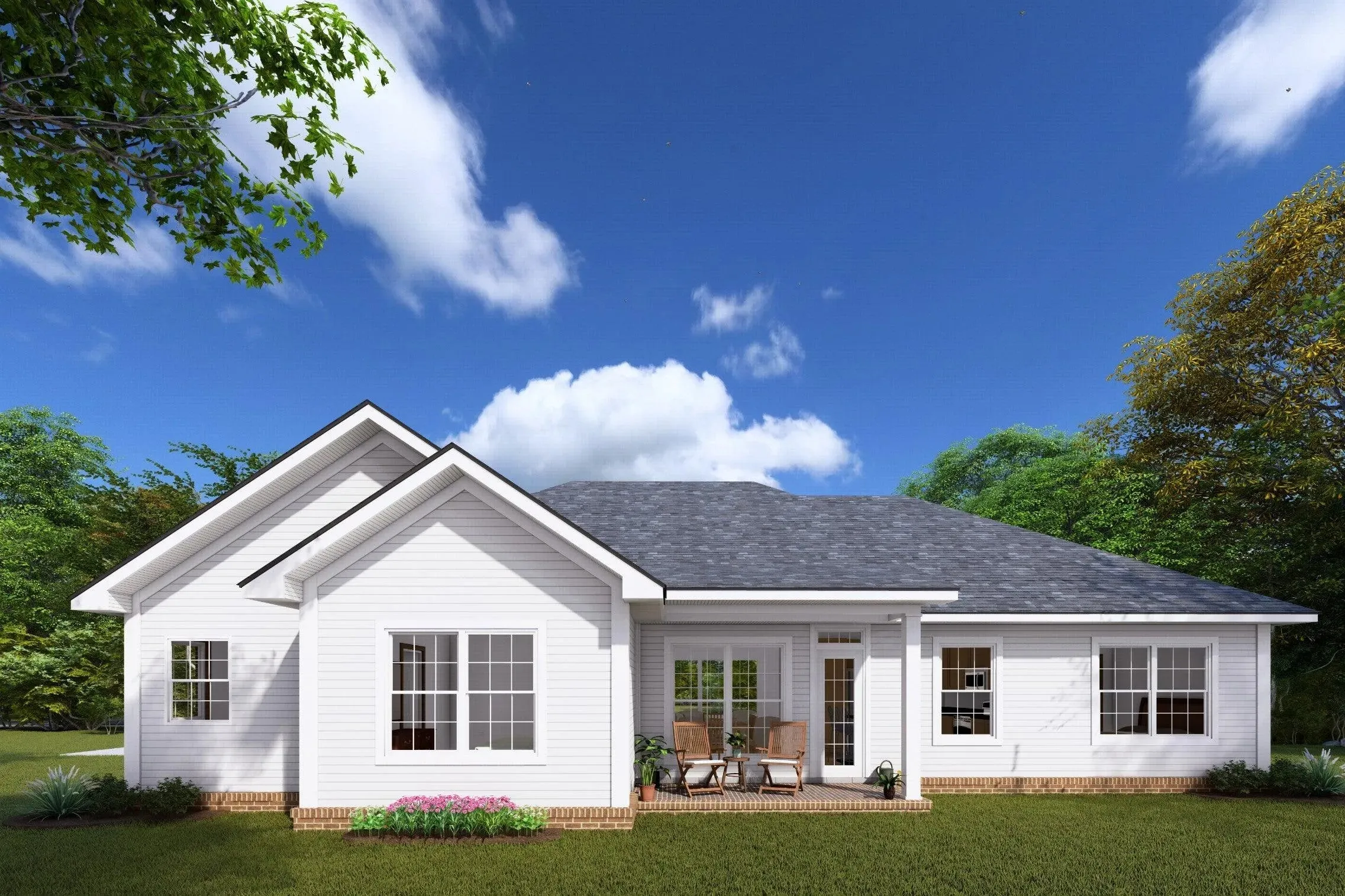 Charming 3-Bedroom Home with Inviting Porches and Spacious Garage