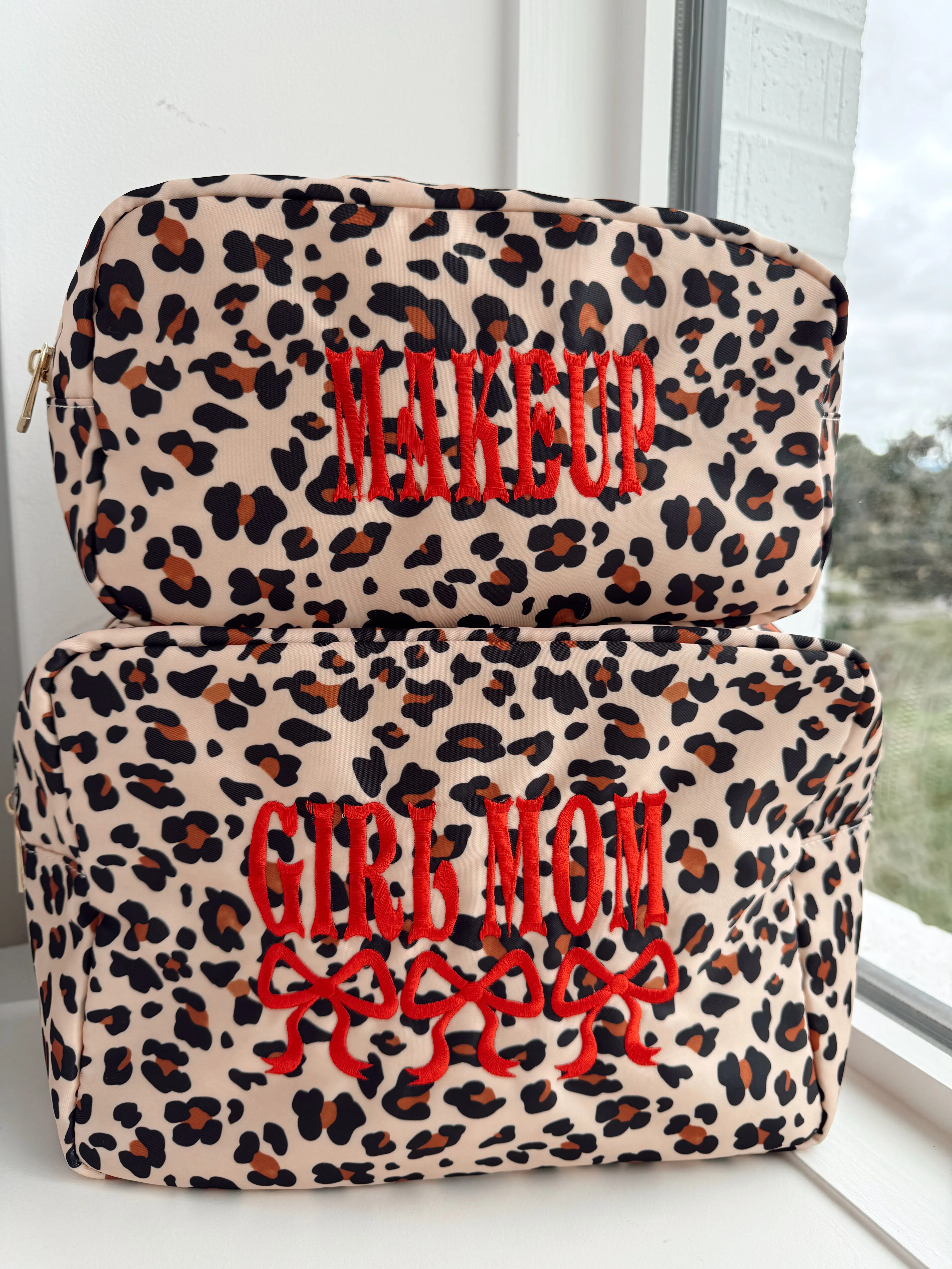 Cheetah Makeup Bag Collection