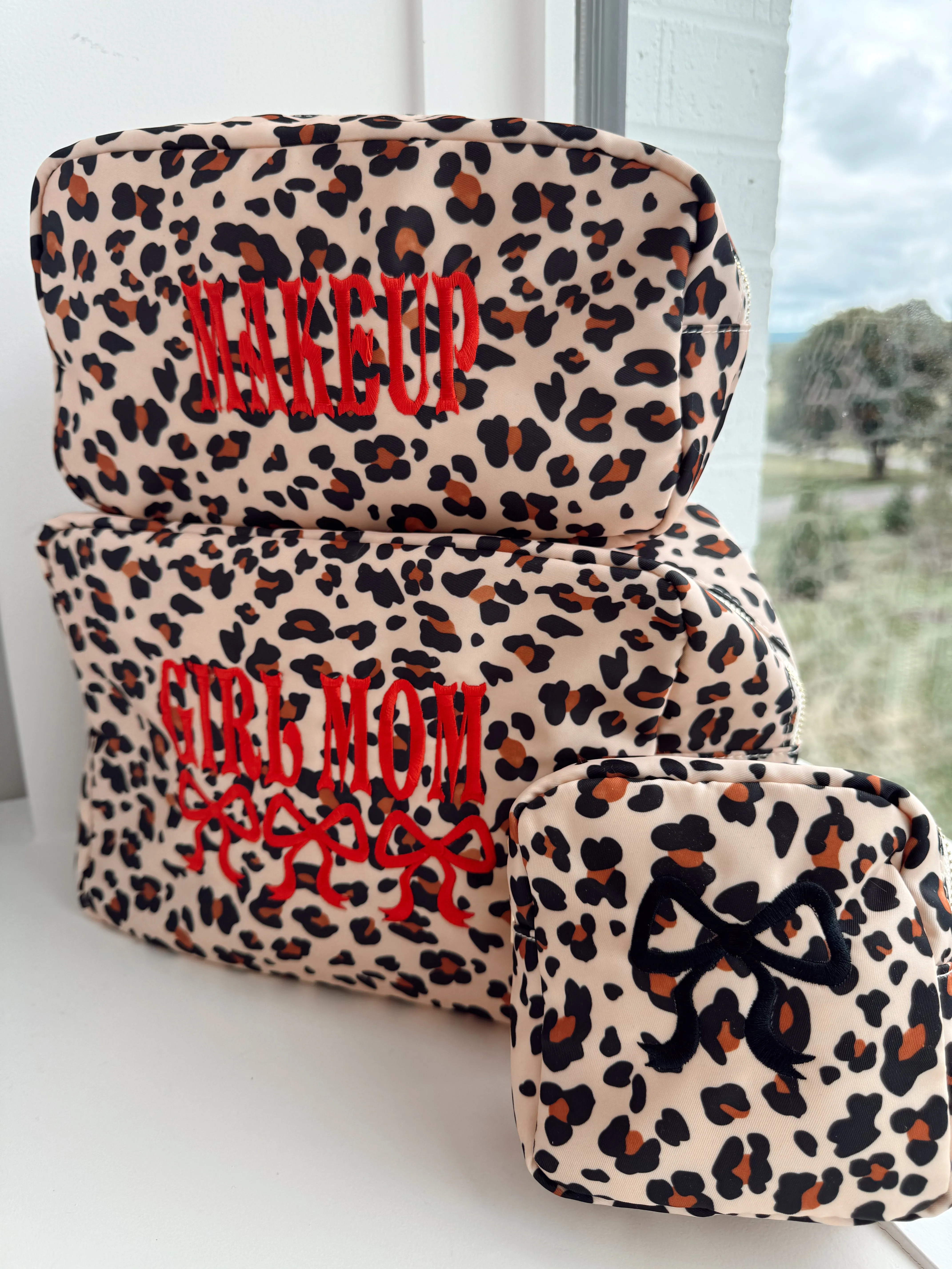 Cheetah Makeup Bag Collection