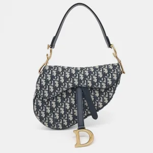 Christian Oblique Saddle Strap Bag