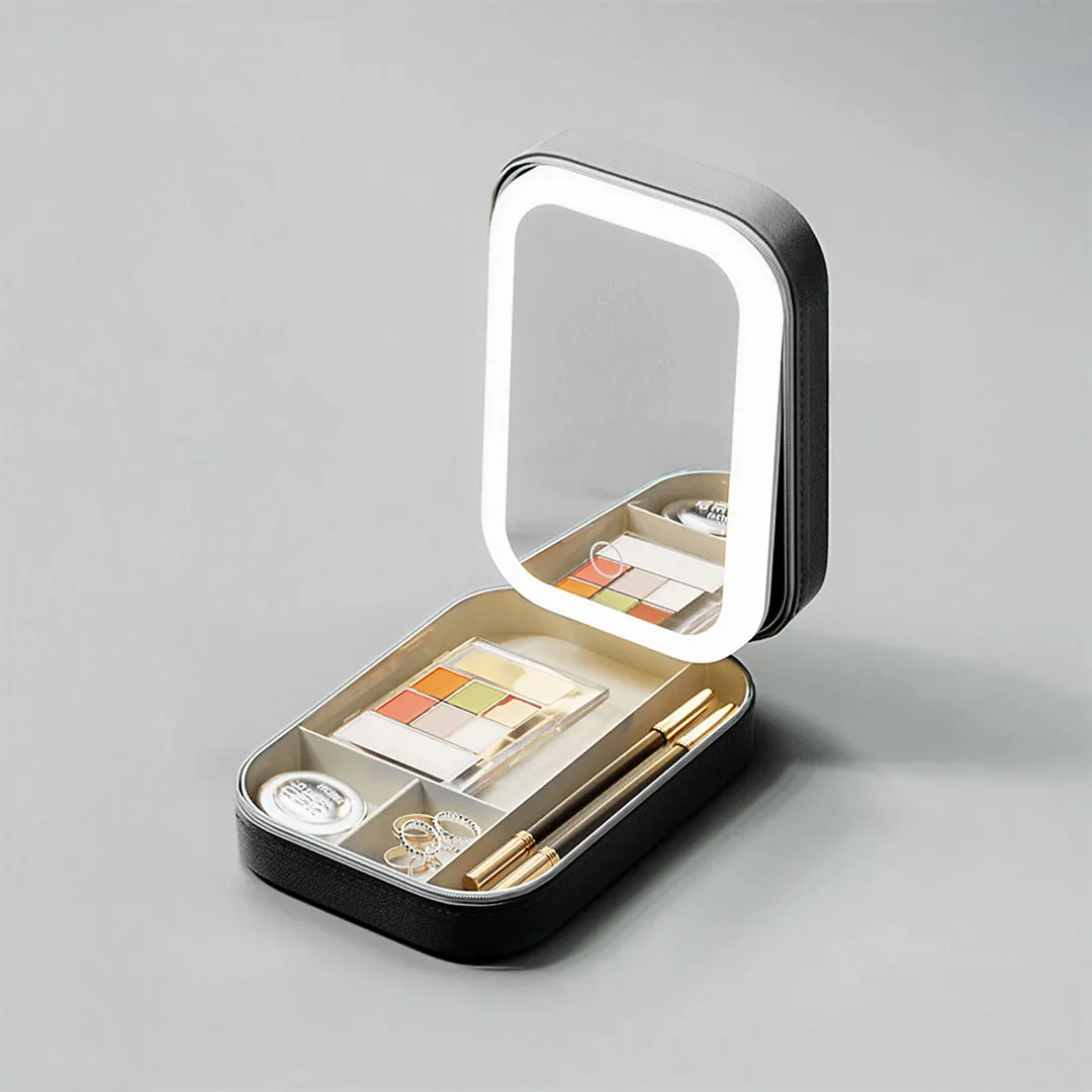 Clairé Makeup Mirror Case & Bag